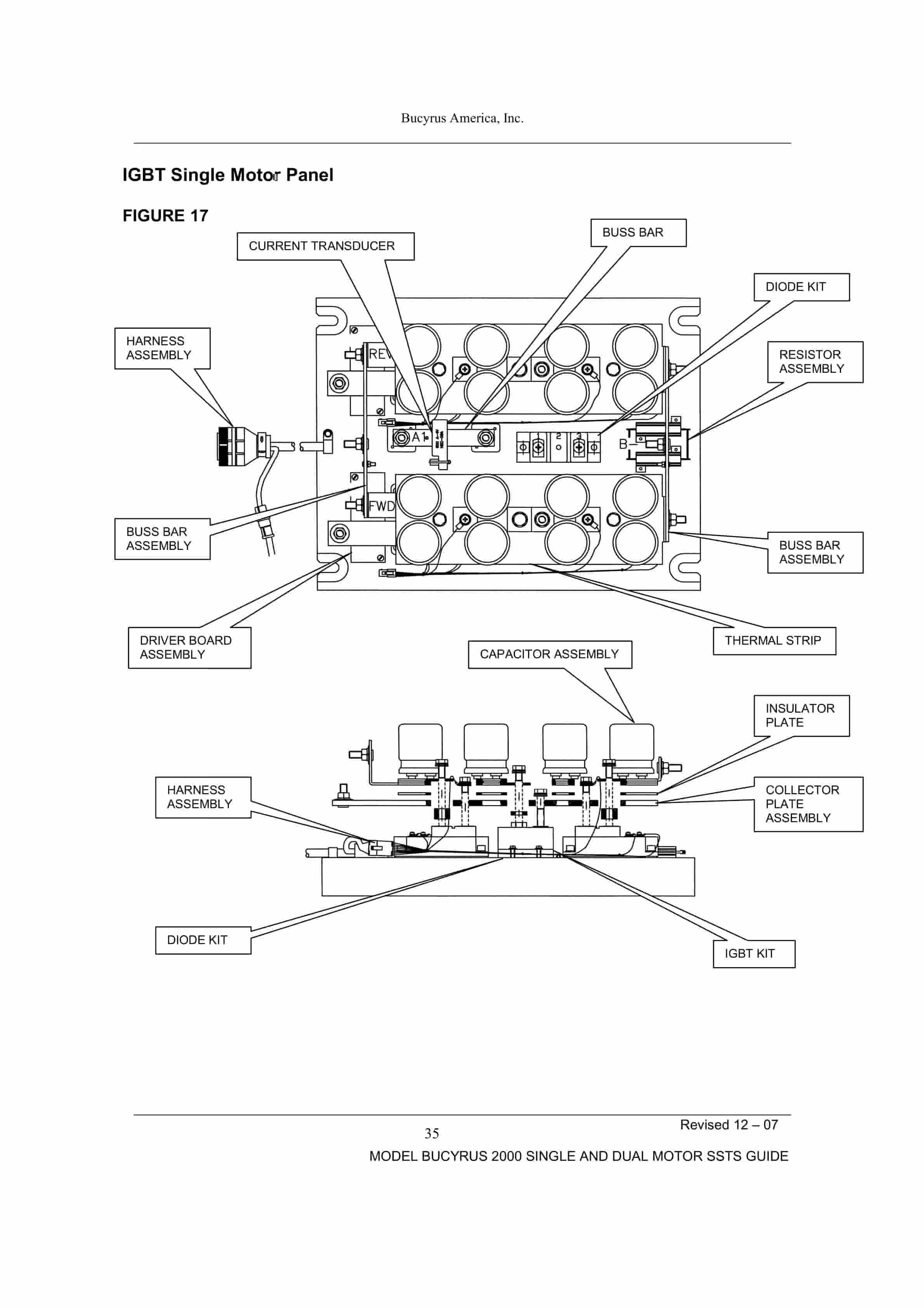Bucyrus 2000 Dual And Single Motor Solid State Controllers Operation And Troubleshooting Guide-5