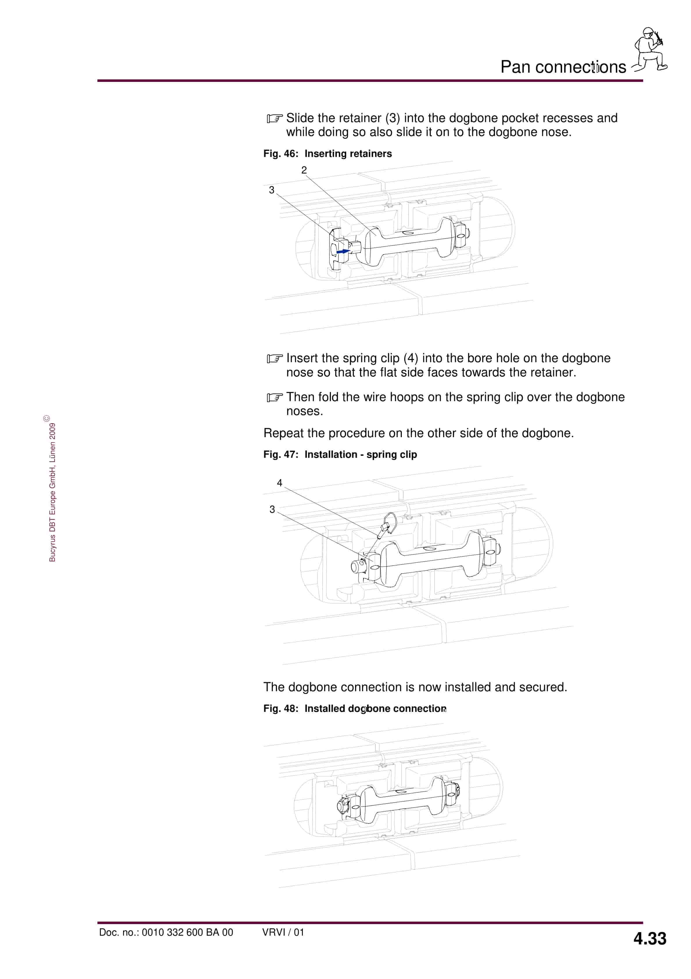 Alternative view of Bucyrus BSL PF 6-1542 Operating Manual 0010 332 600 BA 00