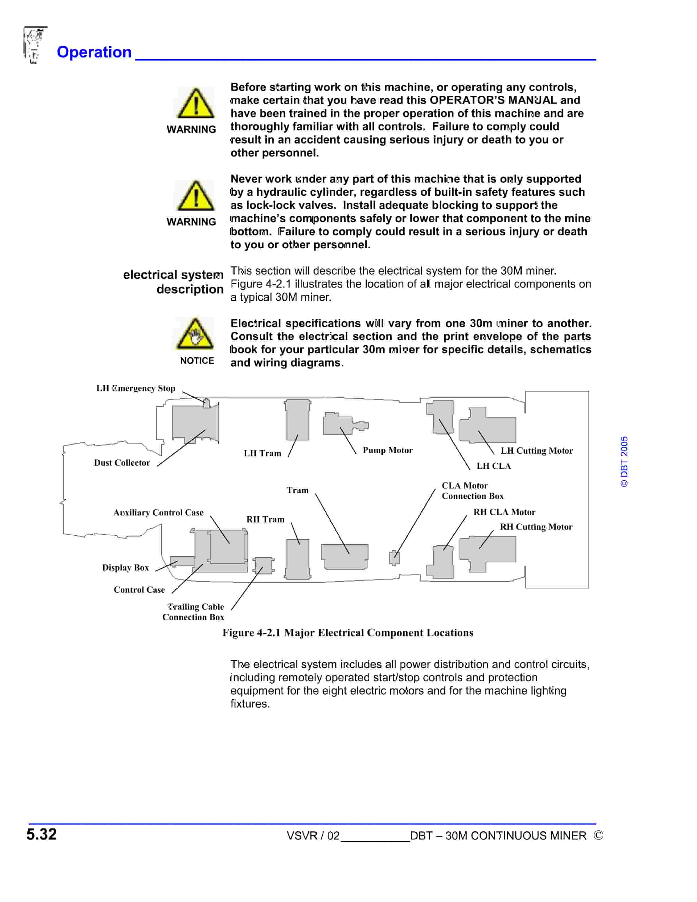 Bucyrus Continuous Miner Spare Parts List 373608-5