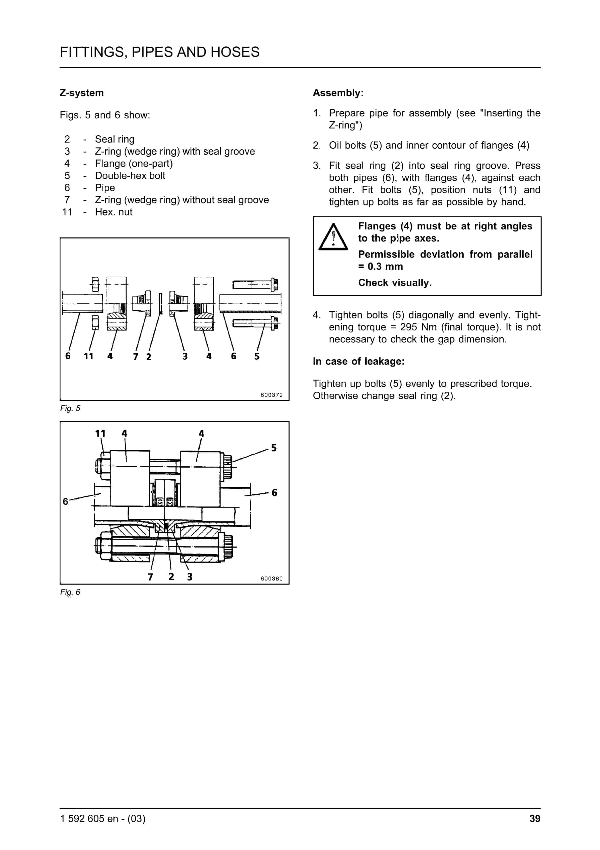 Bucyrus Fittings, Pipes And Hoses Technical Handbook 1592605-5