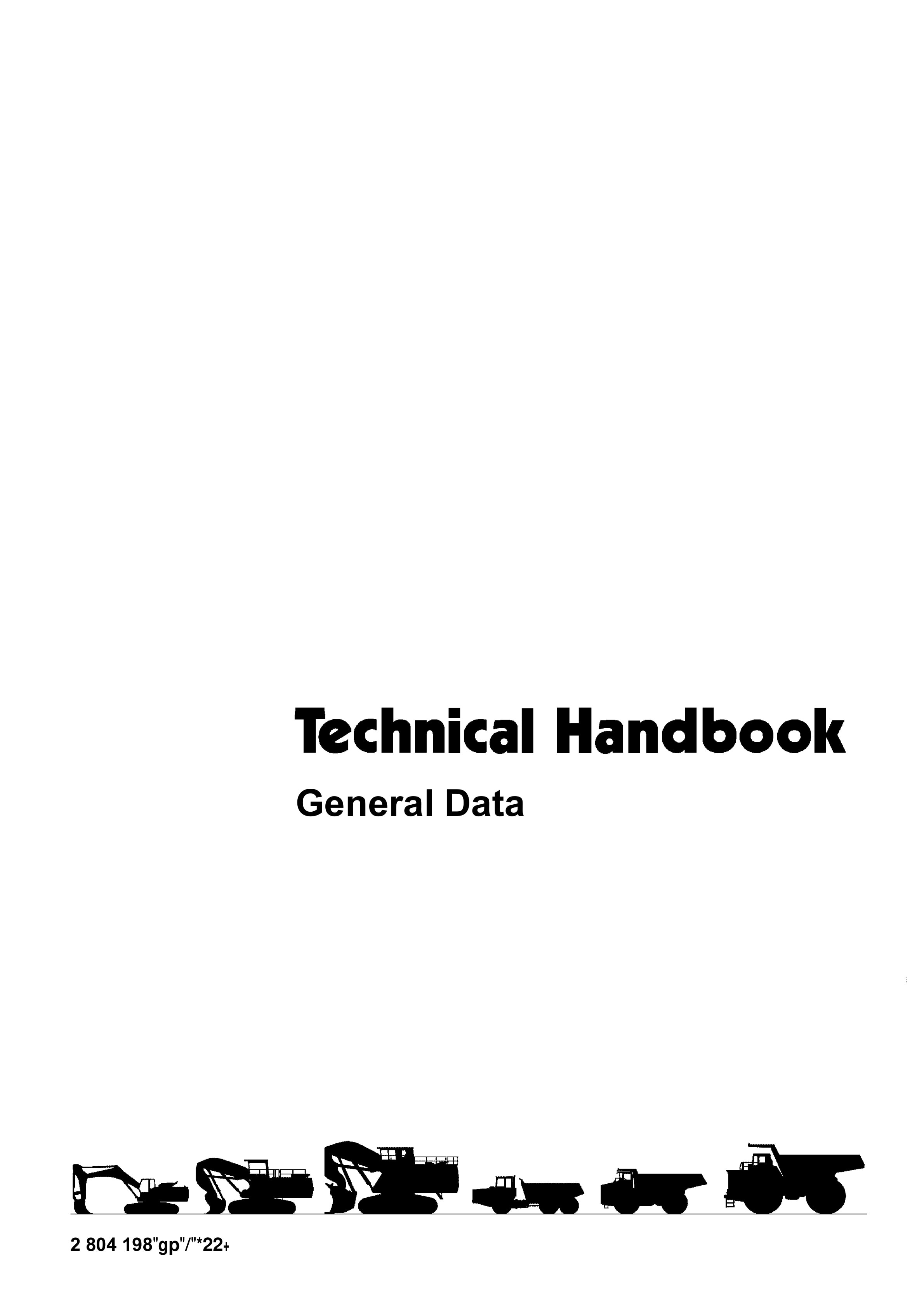 Bucyrus General Data Technical Handbook 2804198