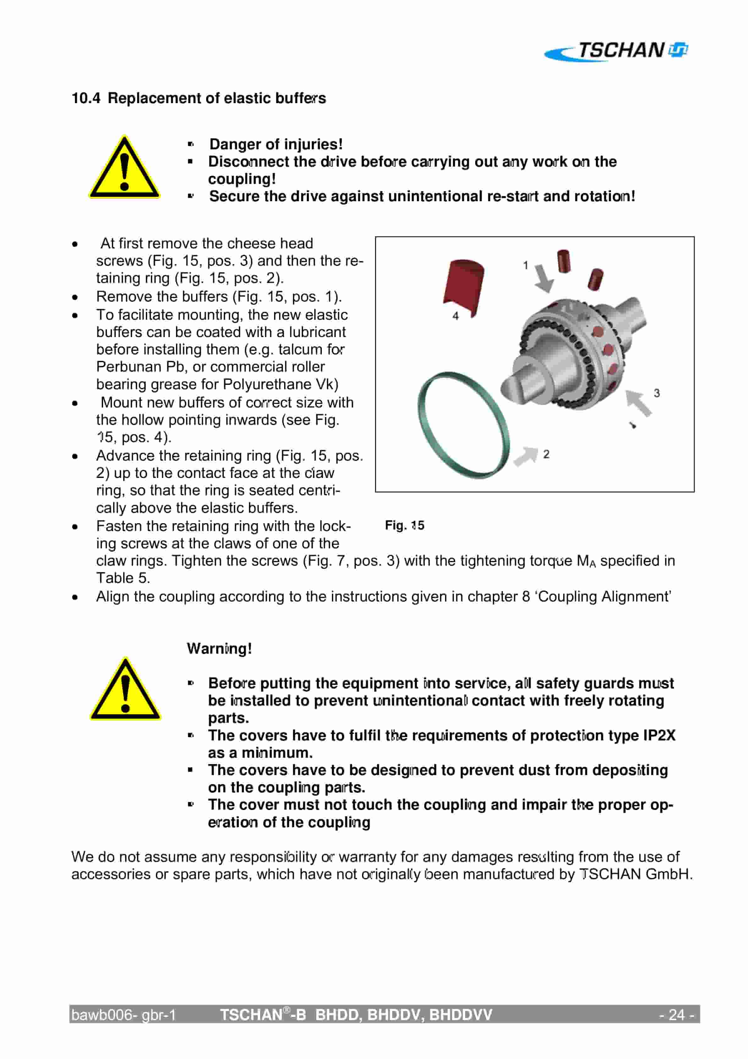 Bucyrus Impact Roll Crusher SK 1218 Spare Parts List 552794-5