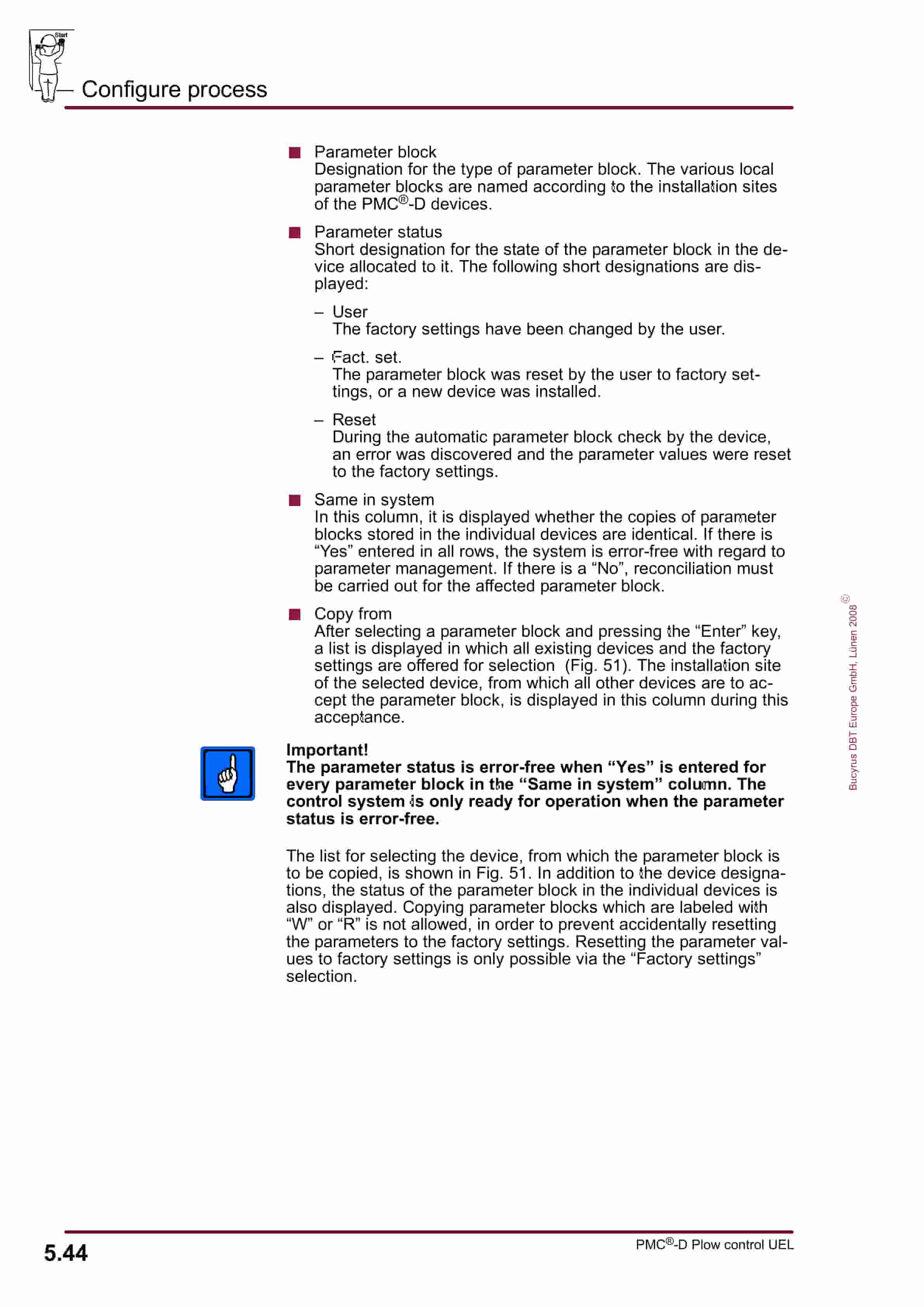 Bucyrus PMC-D Drive Control System Plow Control UEL Operating Manual 1999 001 015 BA 00-4