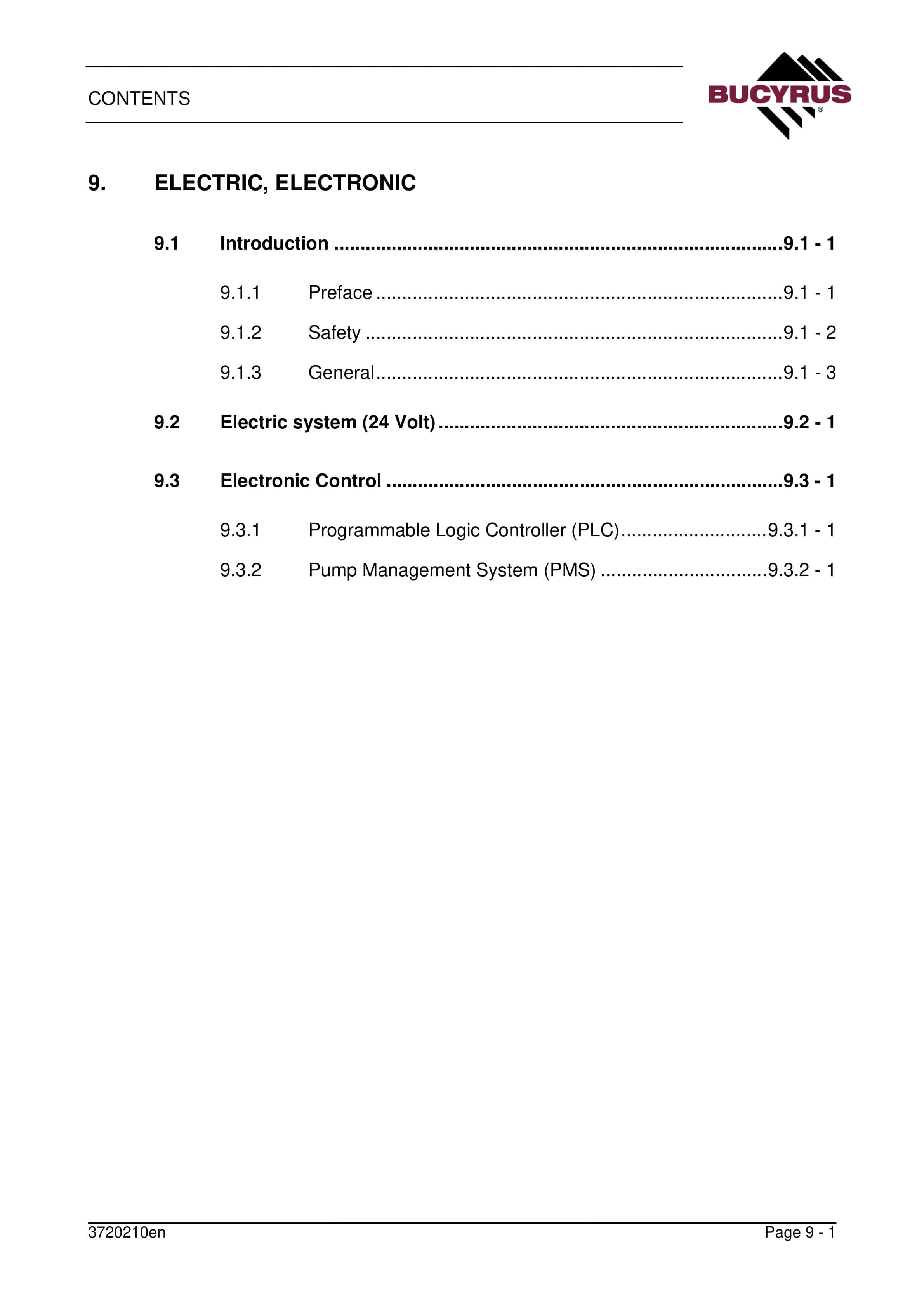 Bucyrus RH 120 E Technical Handbook 120162-4