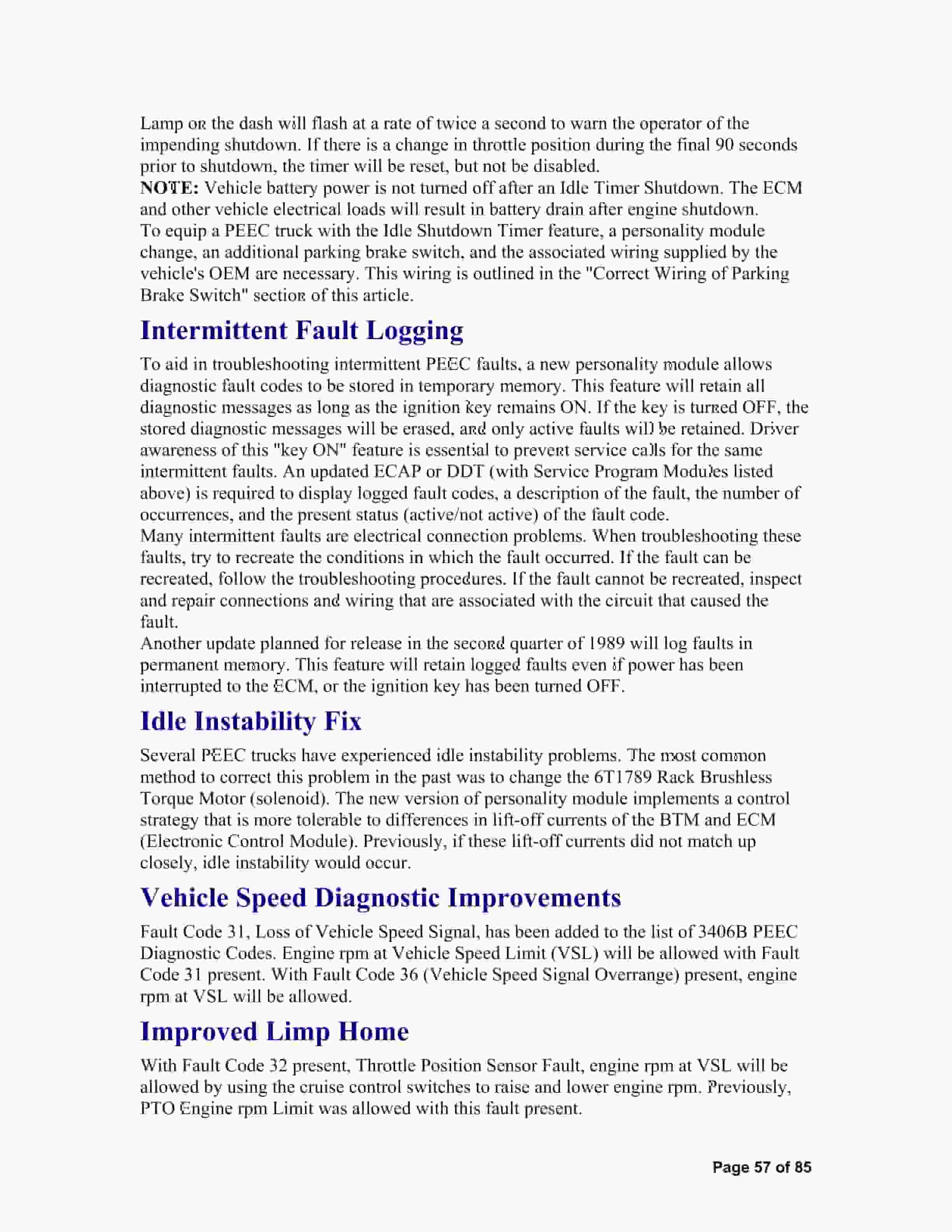 Caterpillar 3406 B-C PEEC Repair Manual 3 Caterpillar 3406 B-C PEEC Repair Manual - Image 3