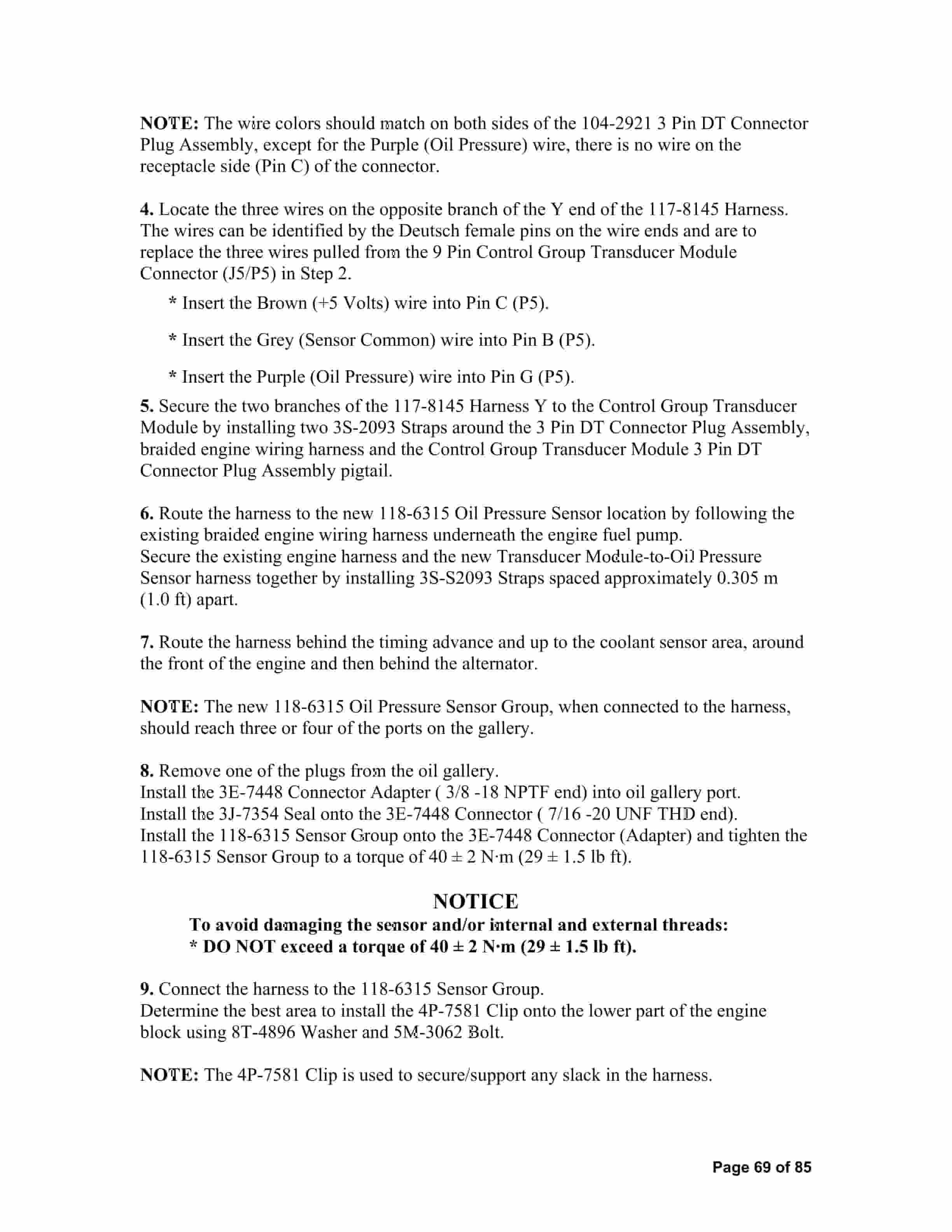 Caterpillar 3406 B-C PEEC Repair Manual 5 Caterpillar 3406 B-C PEEC Repair Manual - Image 5