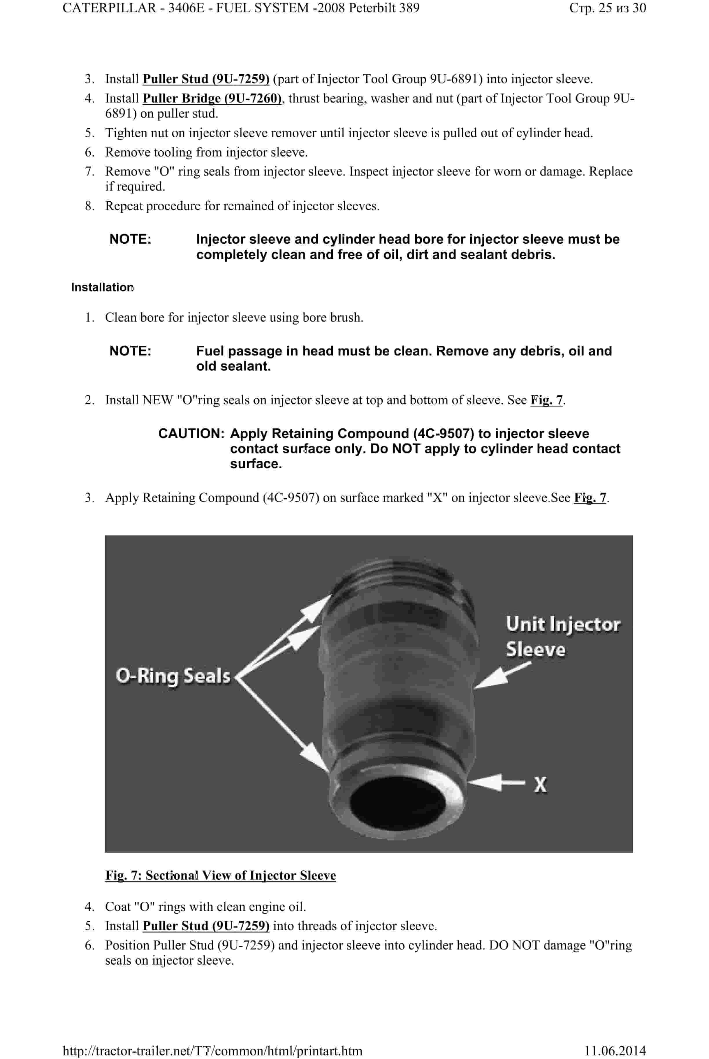 Caterpillar 3406E Engine Fuel Operation Manual-5