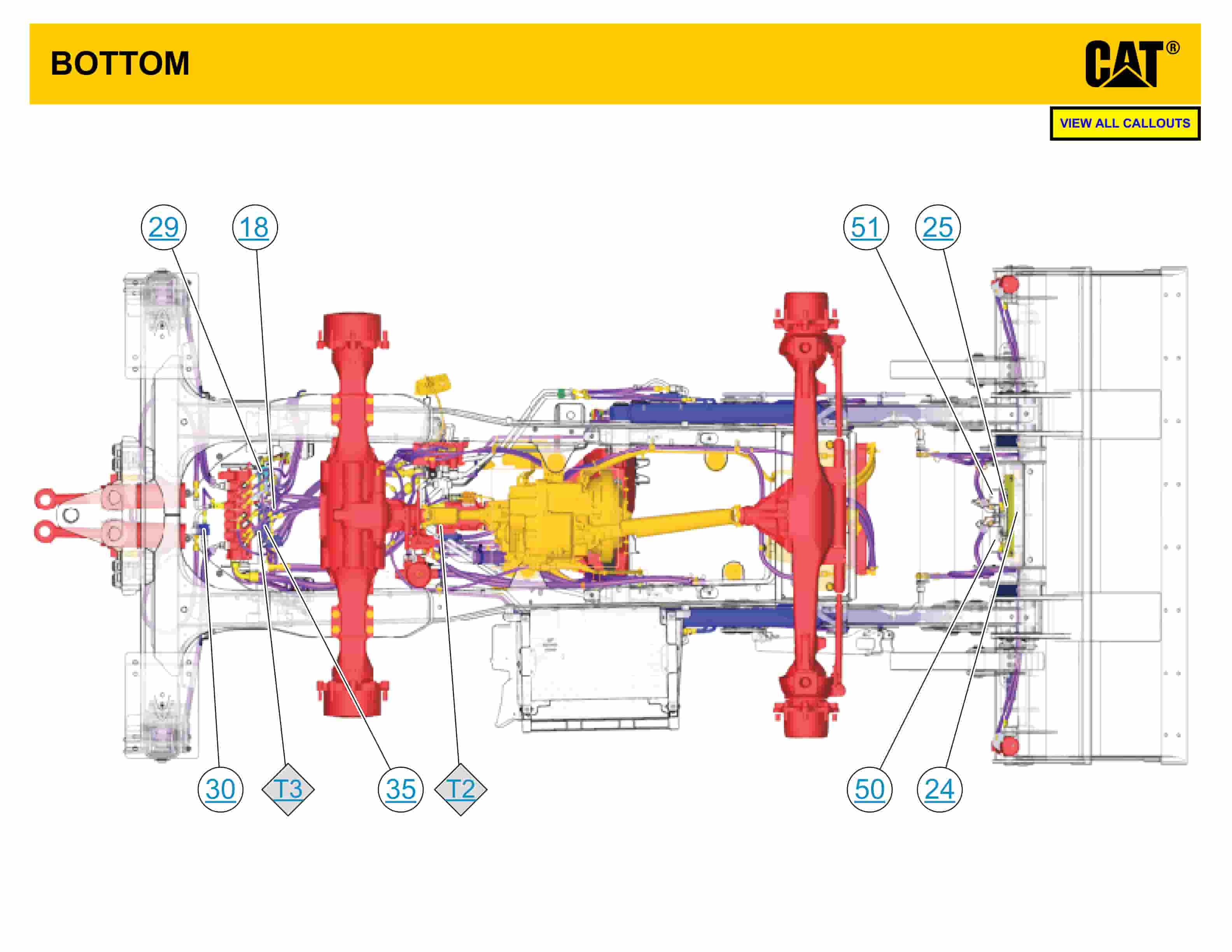 Caterpillar 432F Backhoe Loader Hydraulic System Schematic UENR3239-01-5
