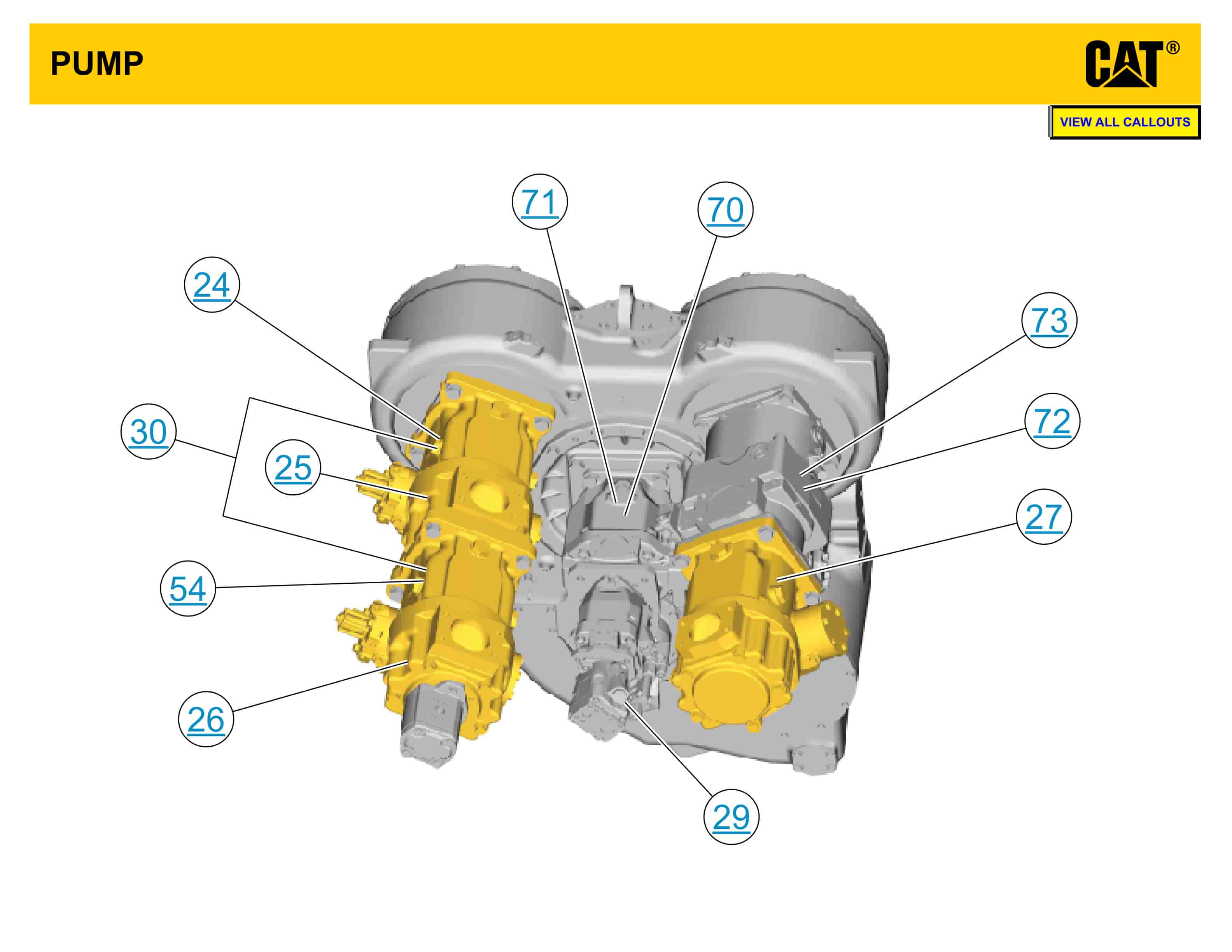 Caterpillar 993K Wheel Loader Hydraulic System Schematic KENR5571-5