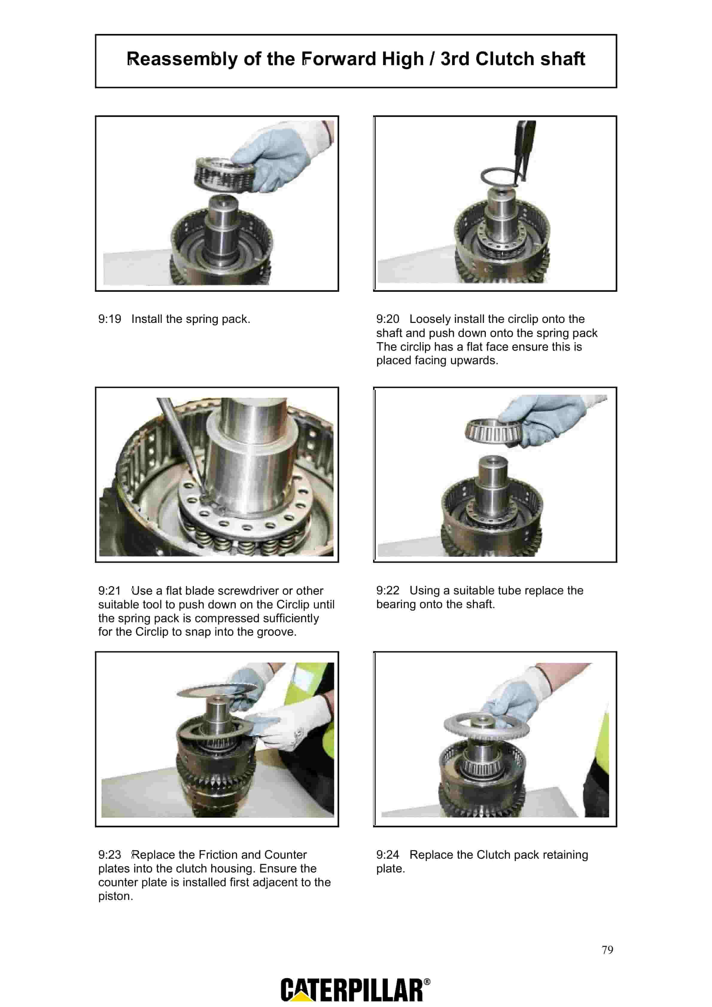 Caterpillar C Series Telehandler - TH Models Service Manual-3