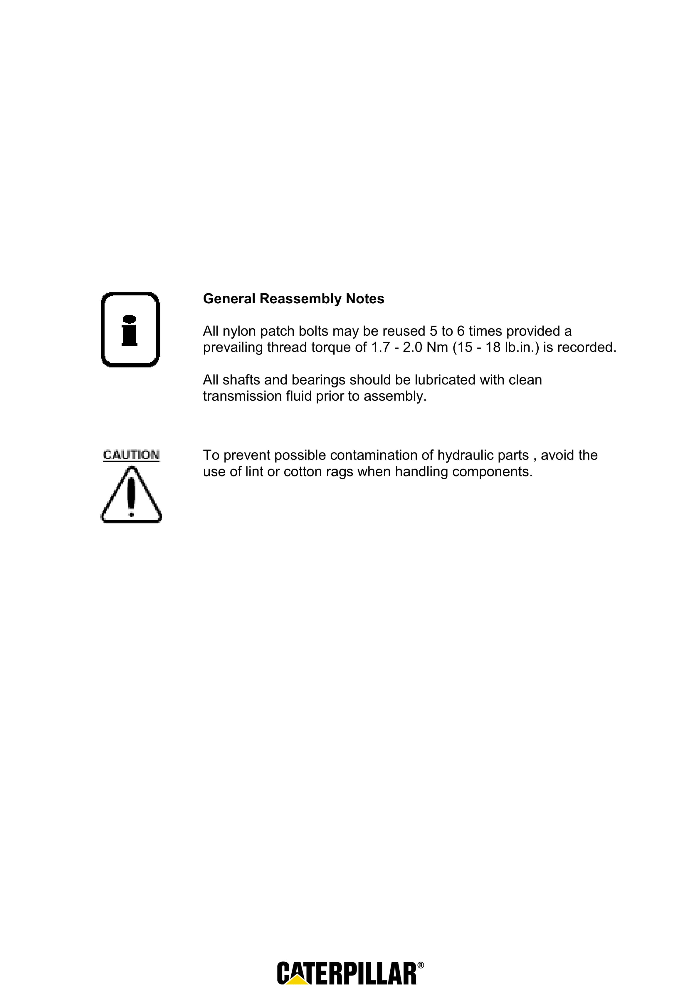 Caterpillar C Series Telehandler - TH Models Service Manual-5