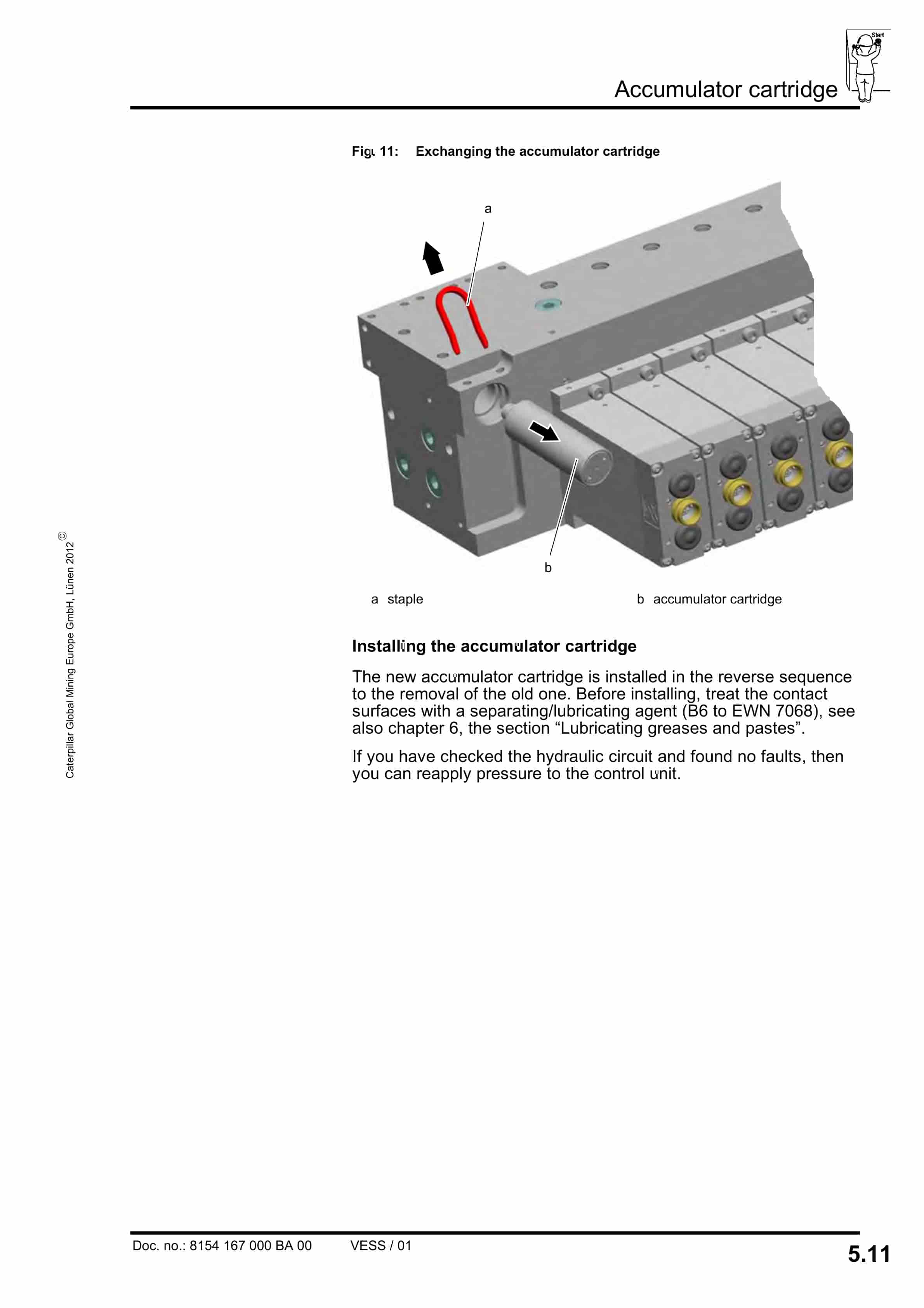 Caterpillar Electrohydraulic Control Unit, 12 Functions Operating Manual 8154 167 000 BA 00-3