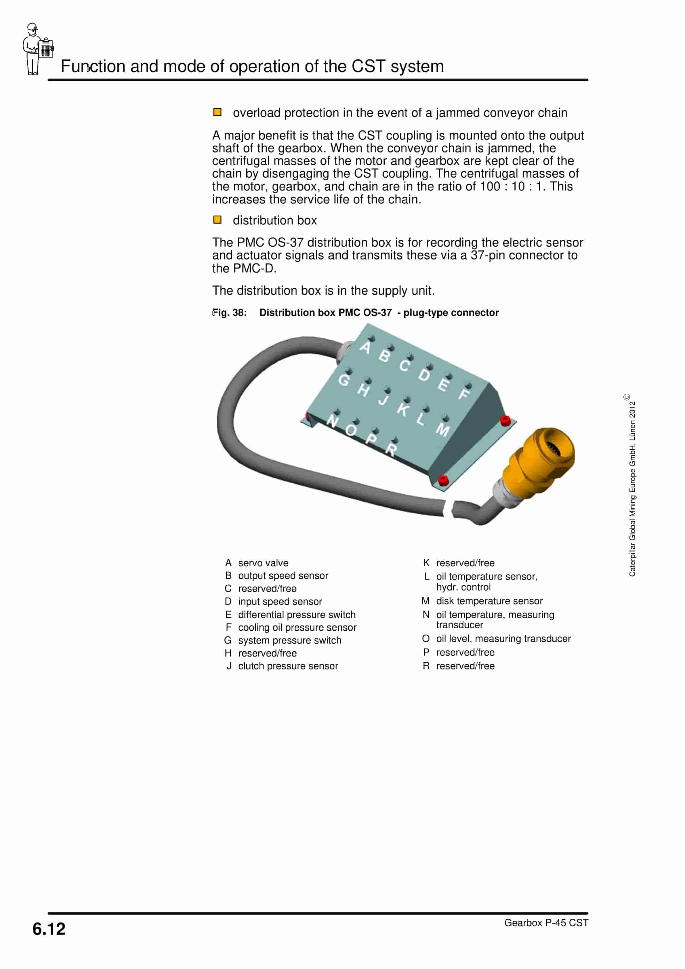 Caterpillar Gearbox P-45 CST Operating Manual 1946 024 000 BA 00-5