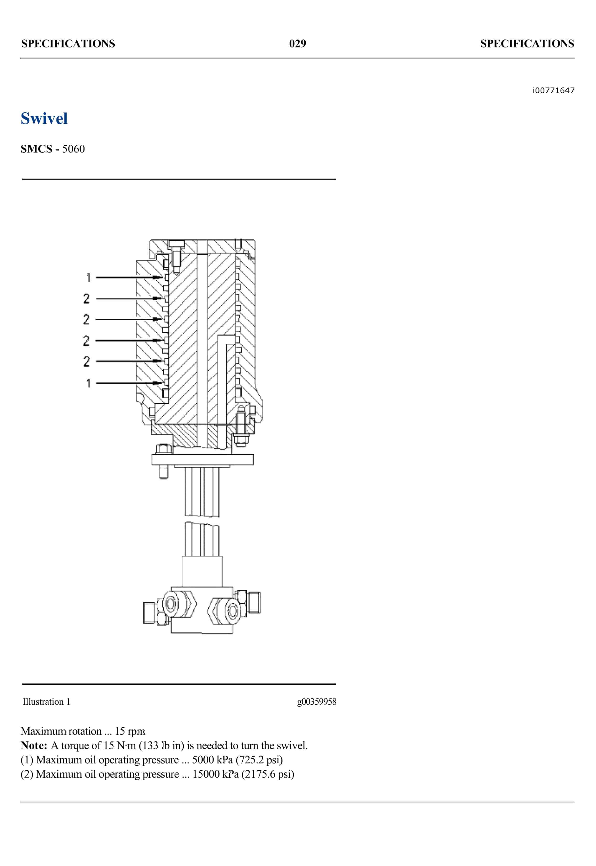 Caterpillar M318C Excavator Machine System Specifications 3 Caterpillar M318C Excavator Machine System Specifications-3