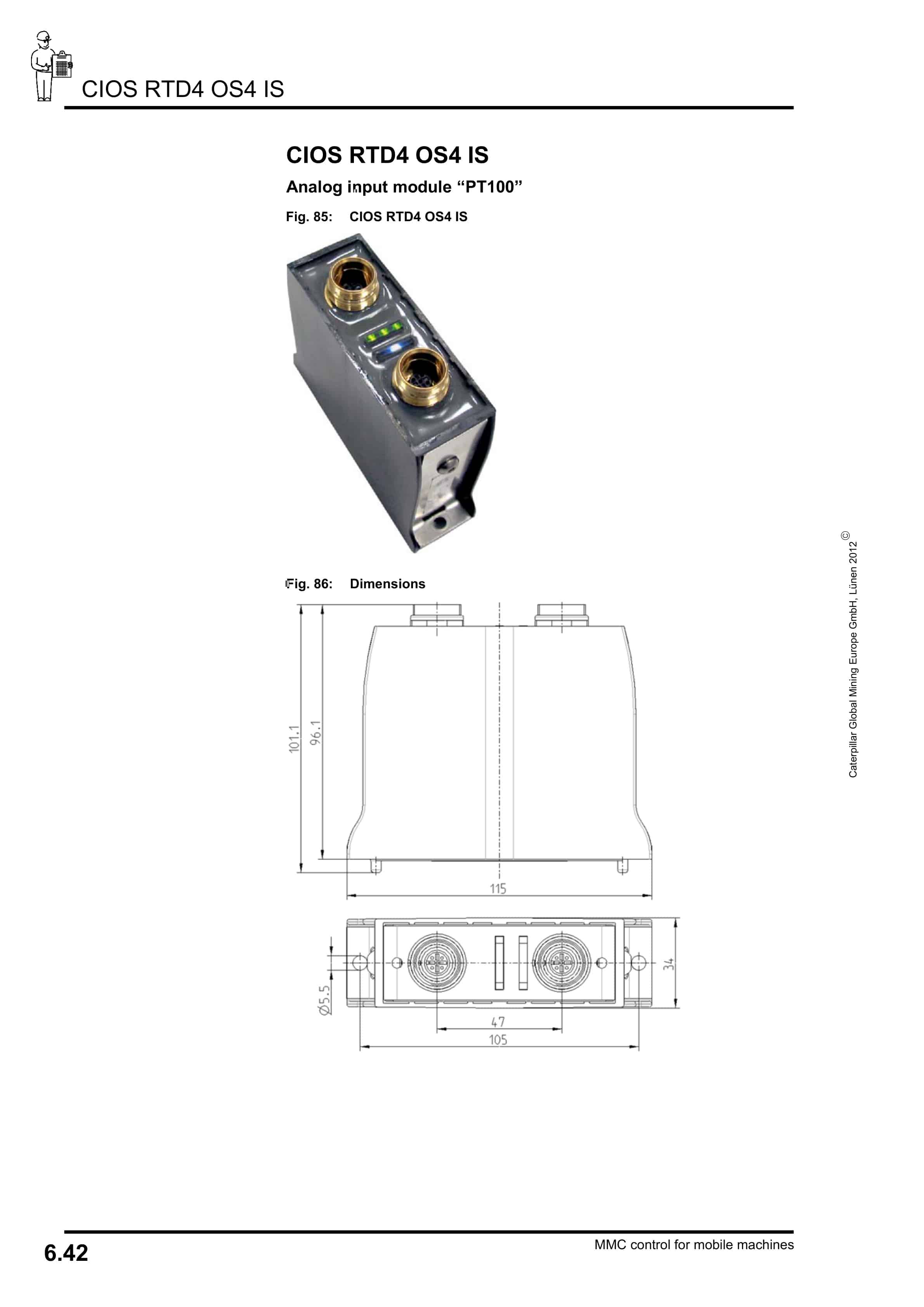 Caterpillar MMC Control For Mobile Machines Operating Manual 1999 001 047 BA 00-3
