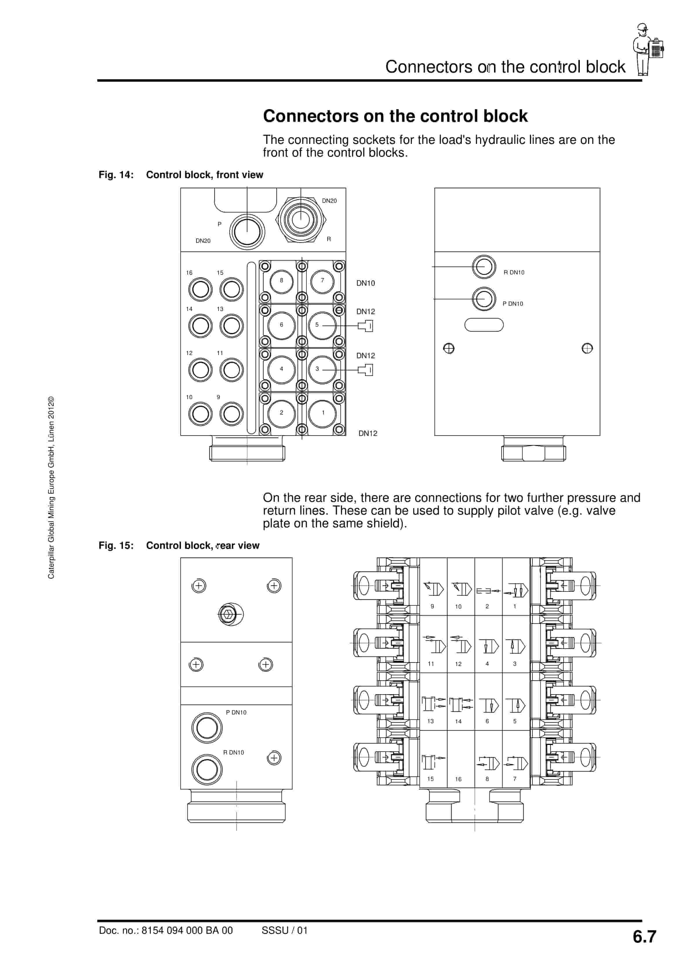 Caterpillar Multimatik Controller, 16 Functions Operating Manual 8154 094 000 BA 00-5
