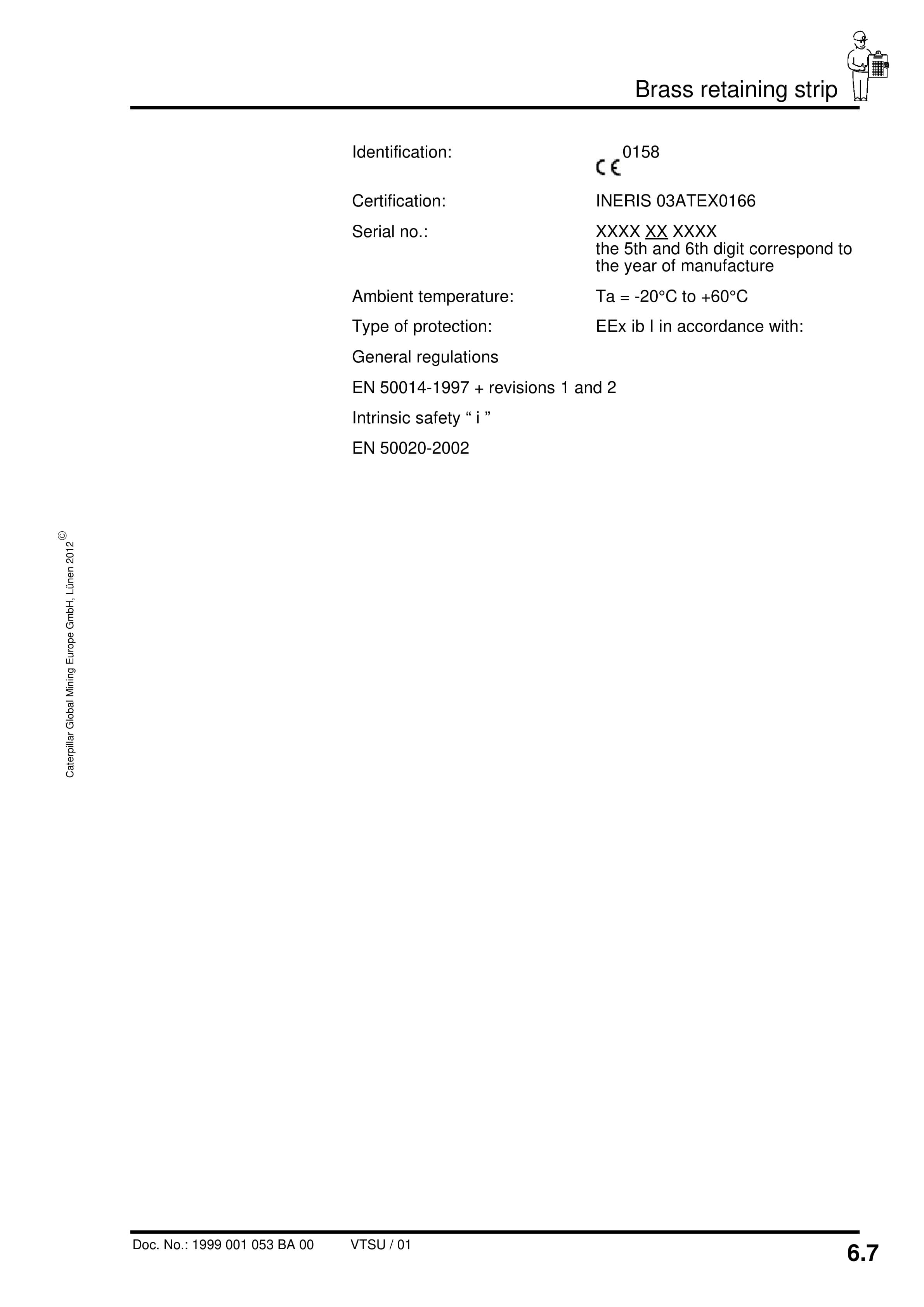 Caterpillar PMC-R Chain Tensioner With Hydraulic Tensioning Device Operating Manual 1999 001 053 BA 00 3 Caterpillar PMC-R Chain Tensioner With Hydraulic Tensioning Device Operating Manual 1999 001 053 BA 00-3