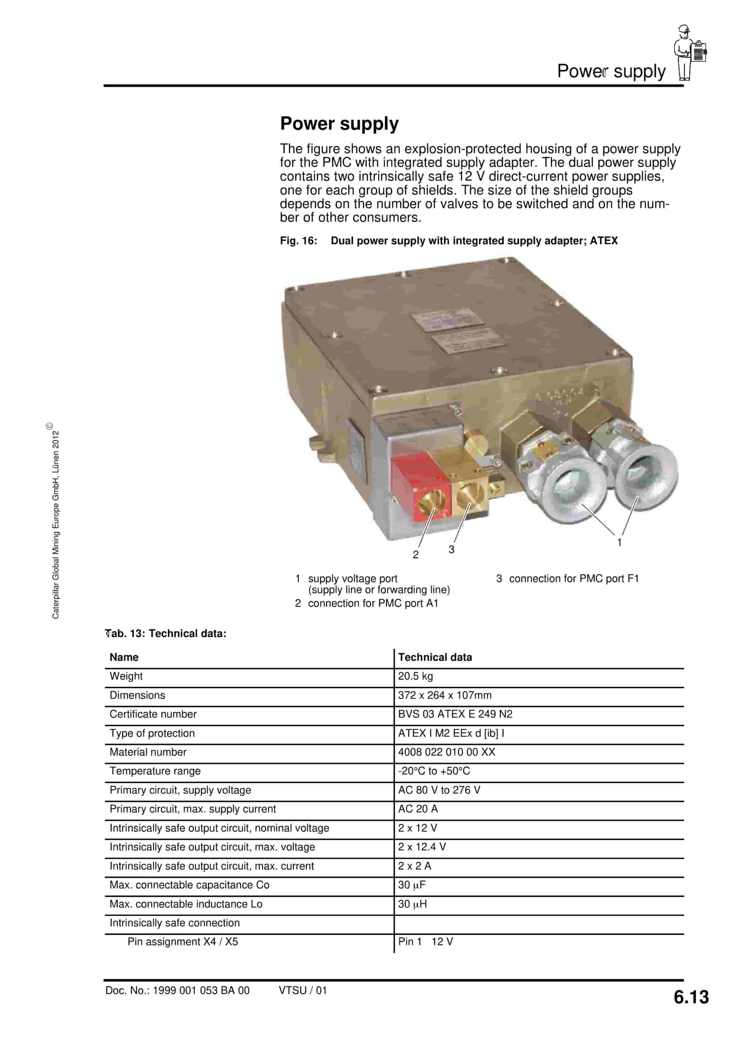 Caterpillar PMC-R Chain Tensioner With Hydraulic Tensioning Device Operating Manual 1999 001 053 BA 00 4 Caterpillar PMC-R Chain Tensioner With Hydraulic Tensioning Device Operating Manual 1999 001 053 BA 00-4