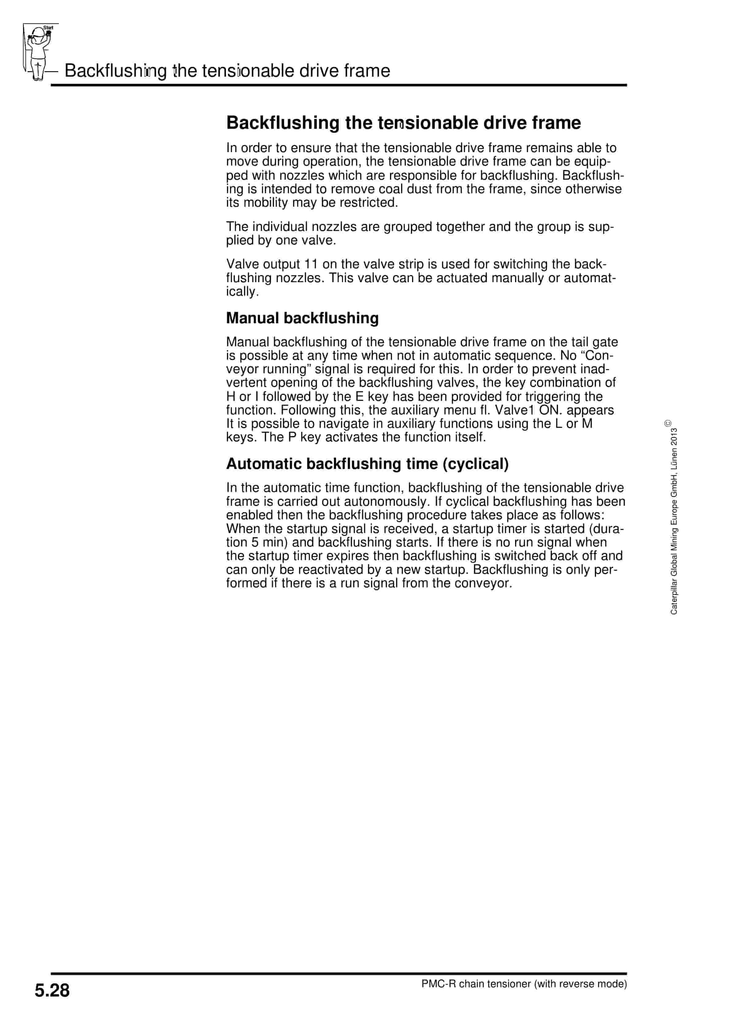 Caterpillar PMC-R-Control For Chain Tensioner With Reverse Mode Operating Manual 1999 001 065 BA 00-2