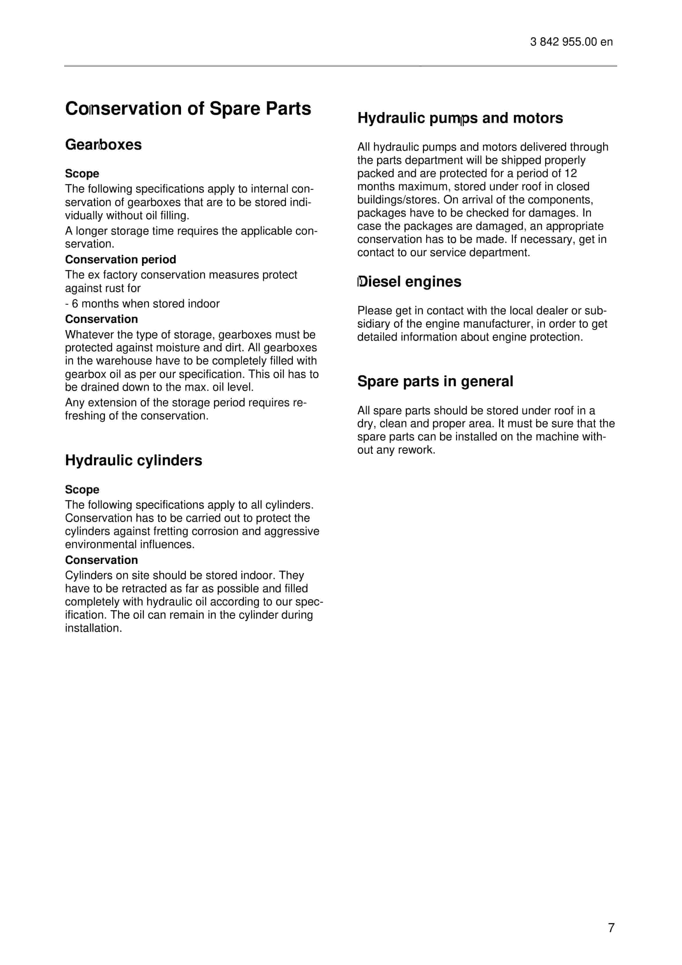 Caterpillar Sealing, Protective, Testing And Cleaning Agents Service Manual 3842955-2