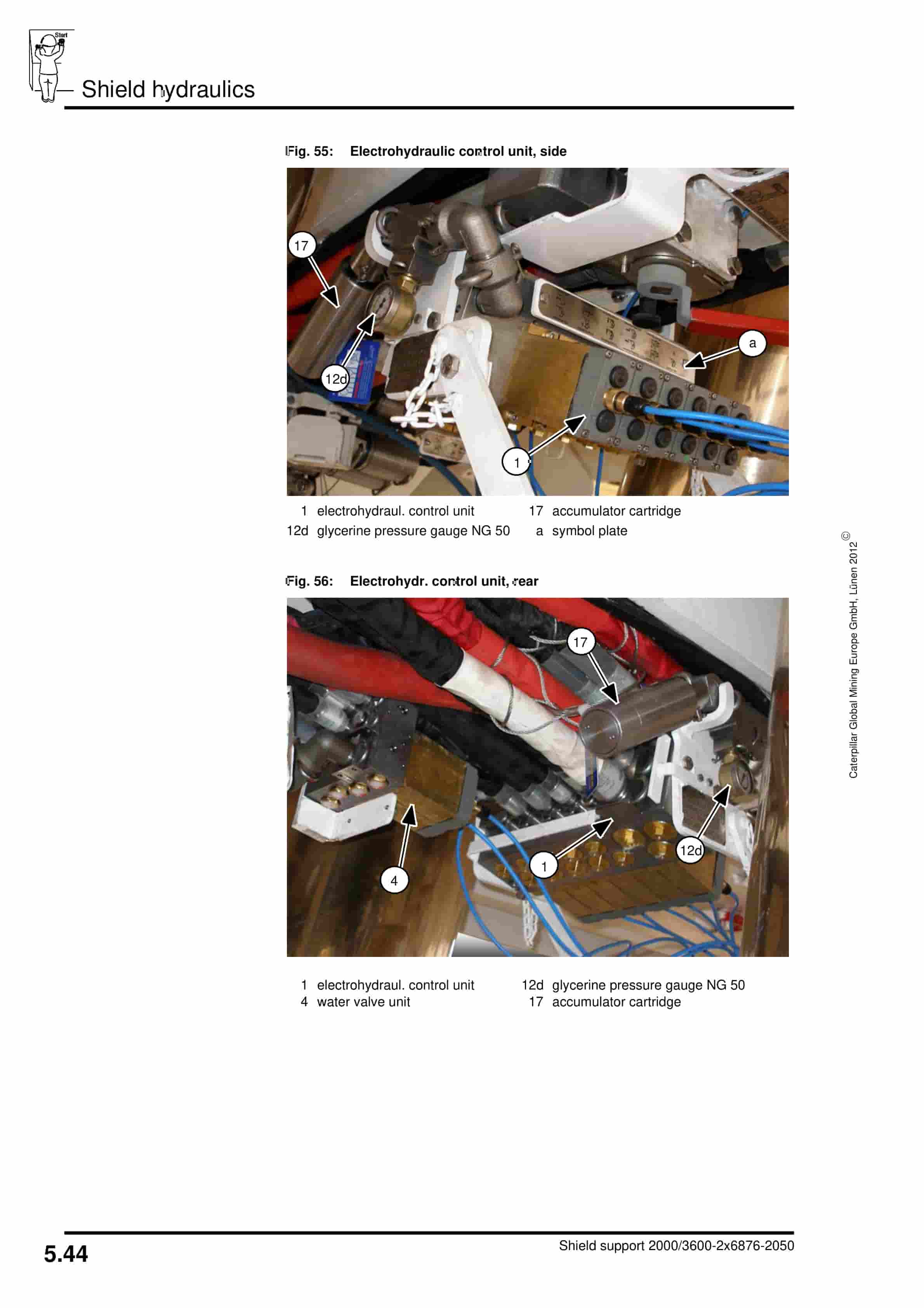 Caterpillar Shield 2000-3600-2 6876-2050 Operating Manual 7420 228 000 BA 00-2