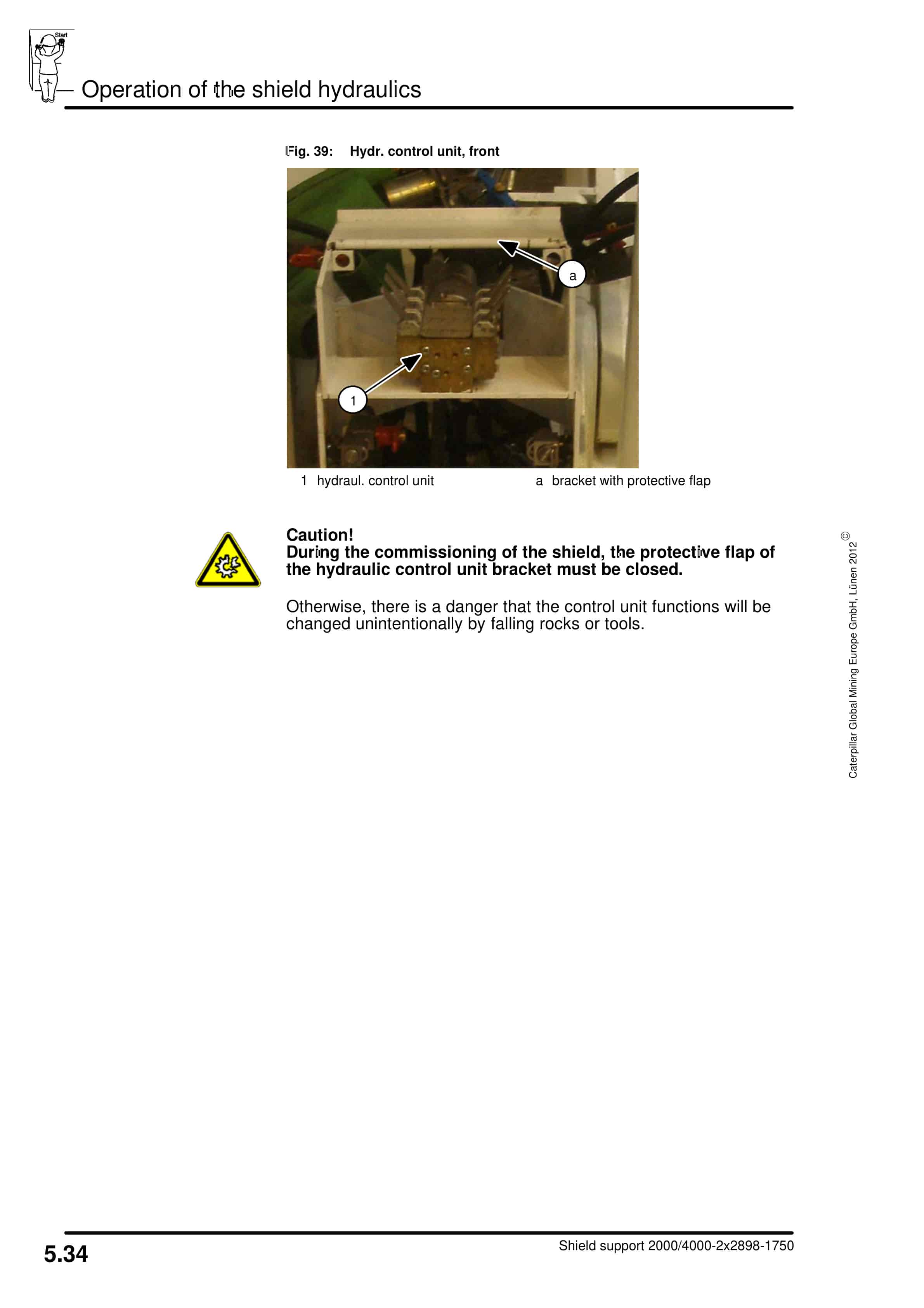 Caterpillar Shield 2000-4000-2 2898-1750 Operating Manual 7420 223 000 BA 00-2