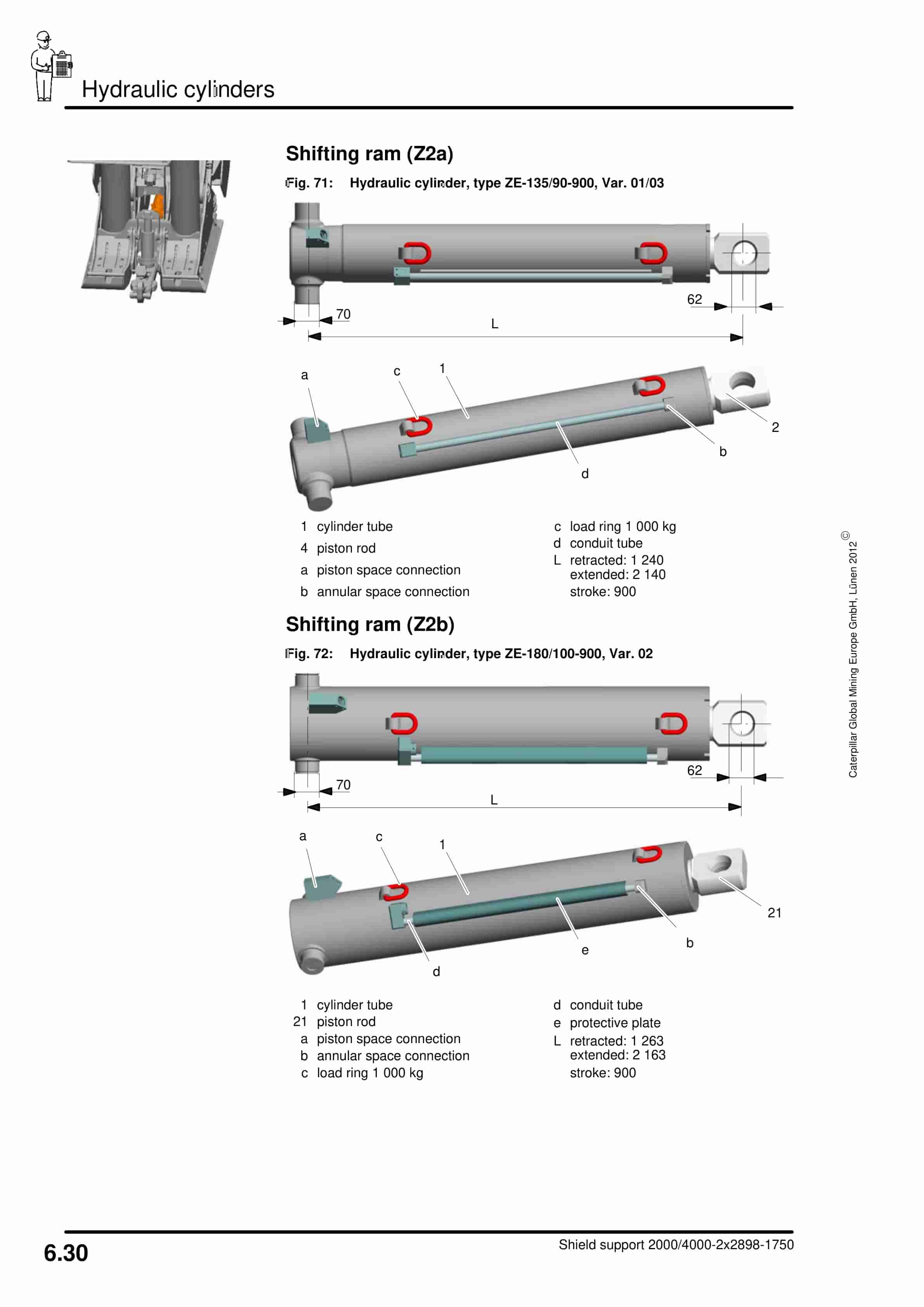Caterpillar Shield 2000-4000-2 2898-1750 Operating Manual 7420 223 000 BA 00-5