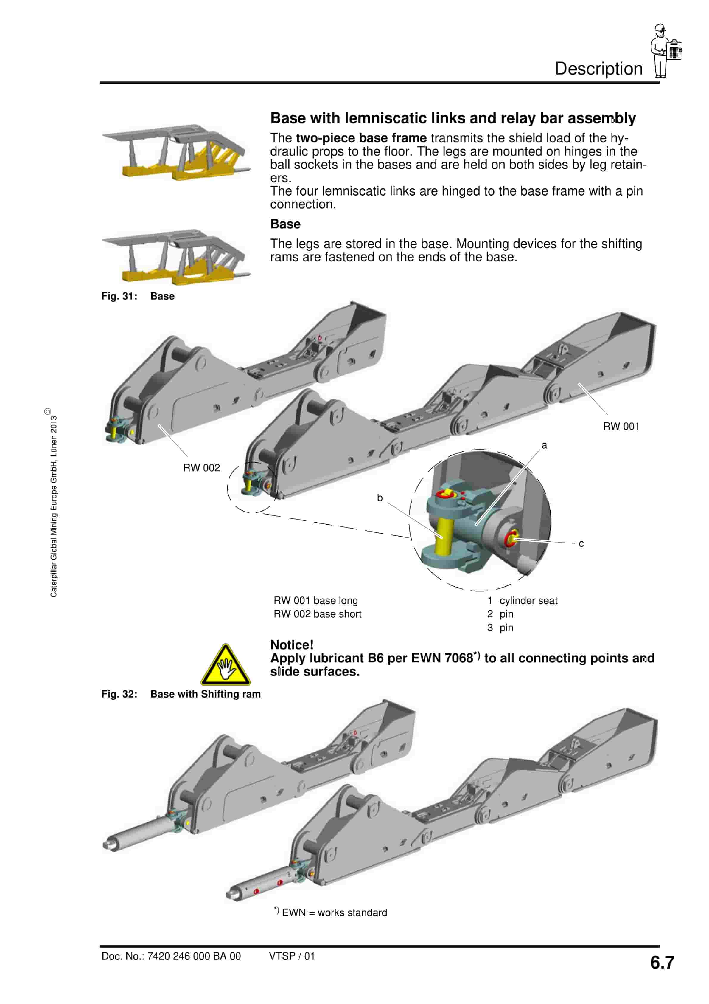 Caterpillar Shield 2100-4500-5 5330 Operating Manual 7420 246 000 BA 00-4