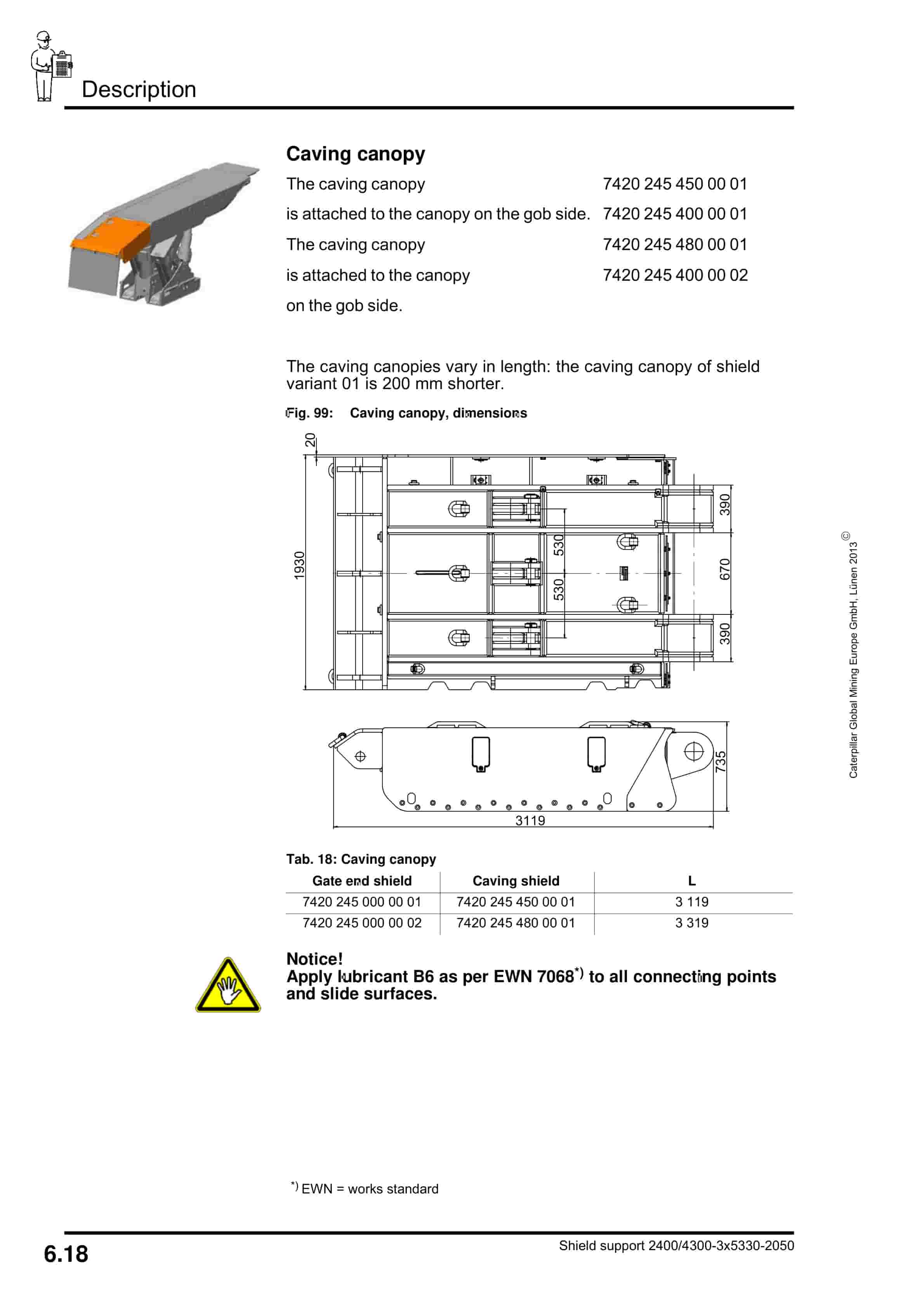 Caterpillar Shield 2400-4300-3 5330-2050 Operating Manual 7420 245 000 BA 00-3