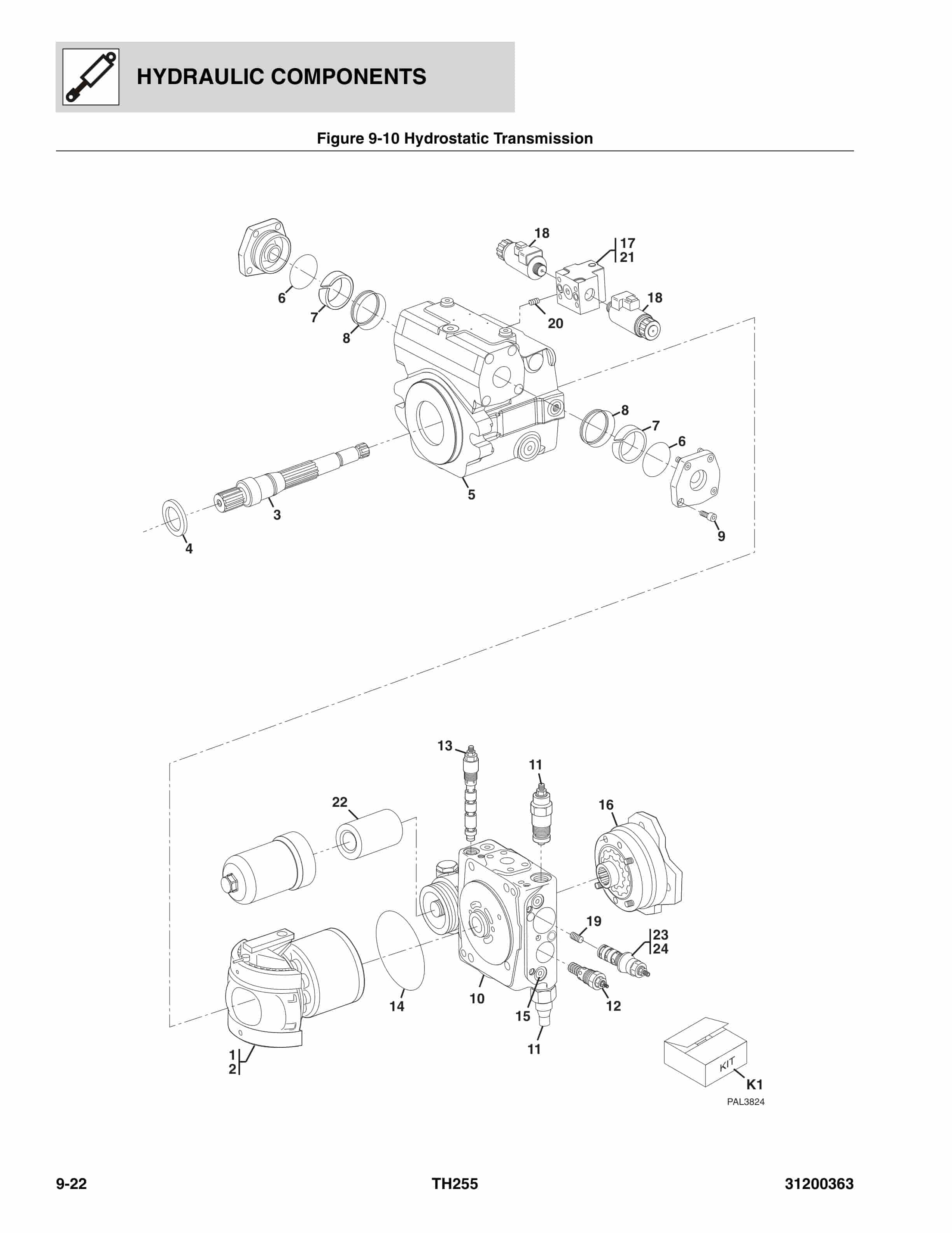 Caterpillar TH255 Parts Manual 31200363 3 Caterpillar TH255 Parts Manual 31200363 - Image 3