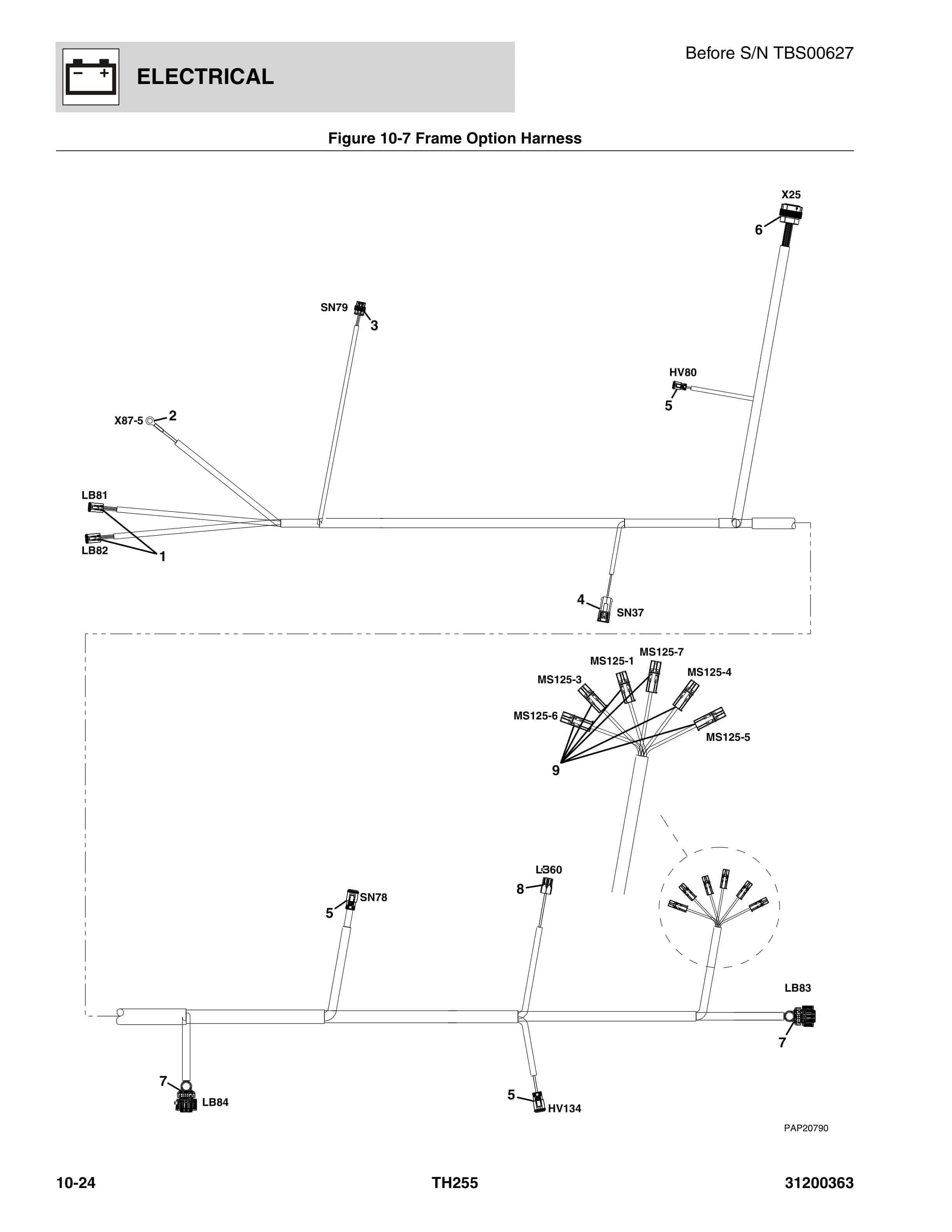 Caterpillar TH255 Parts Manual 31200363 5 Caterpillar TH255 Parts Manual 31200363 - Image 5