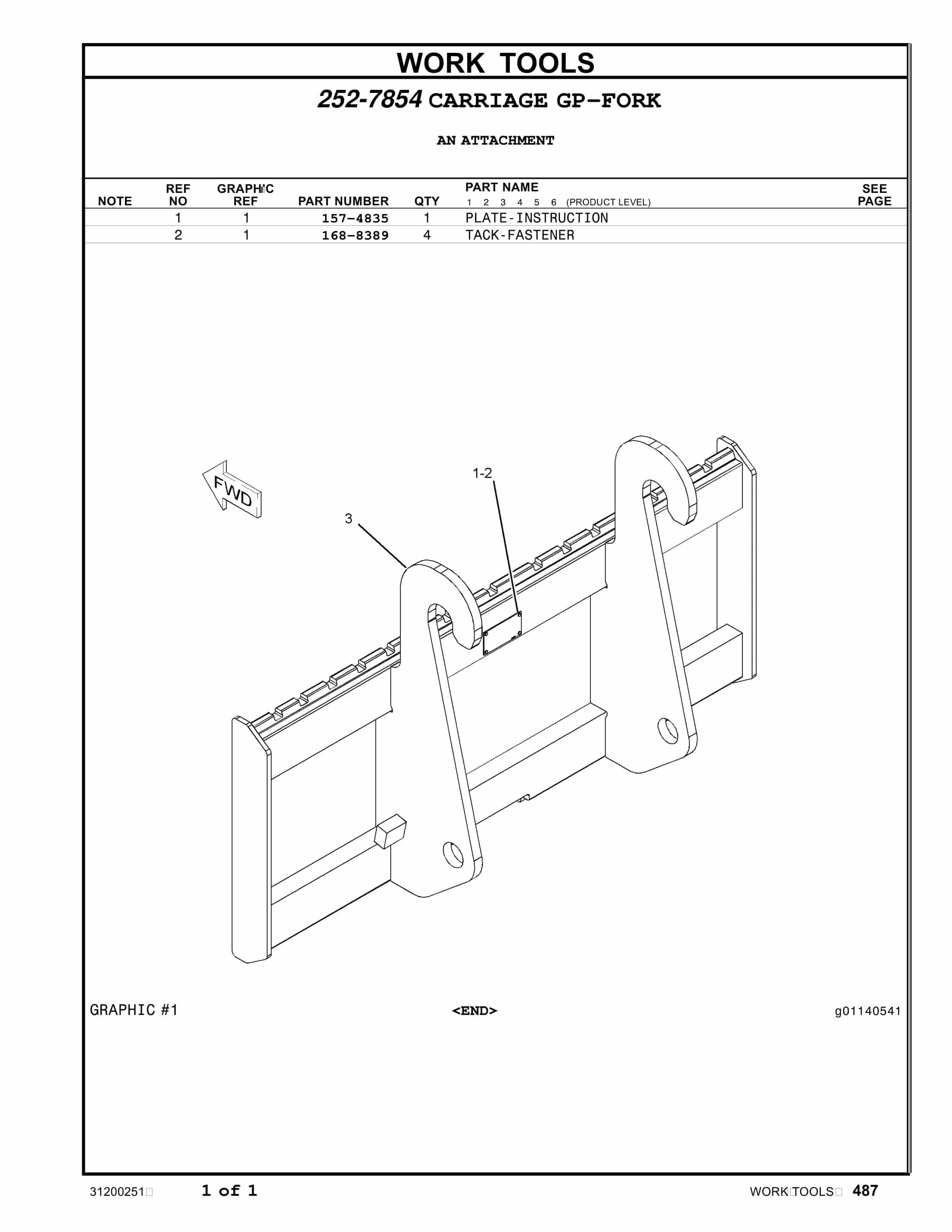 Caterpillar TH330B Telehandler Parts Manual 31200251 3 Caterpillar TH330B Telehandler Parts Manual 31200251 - Image 3