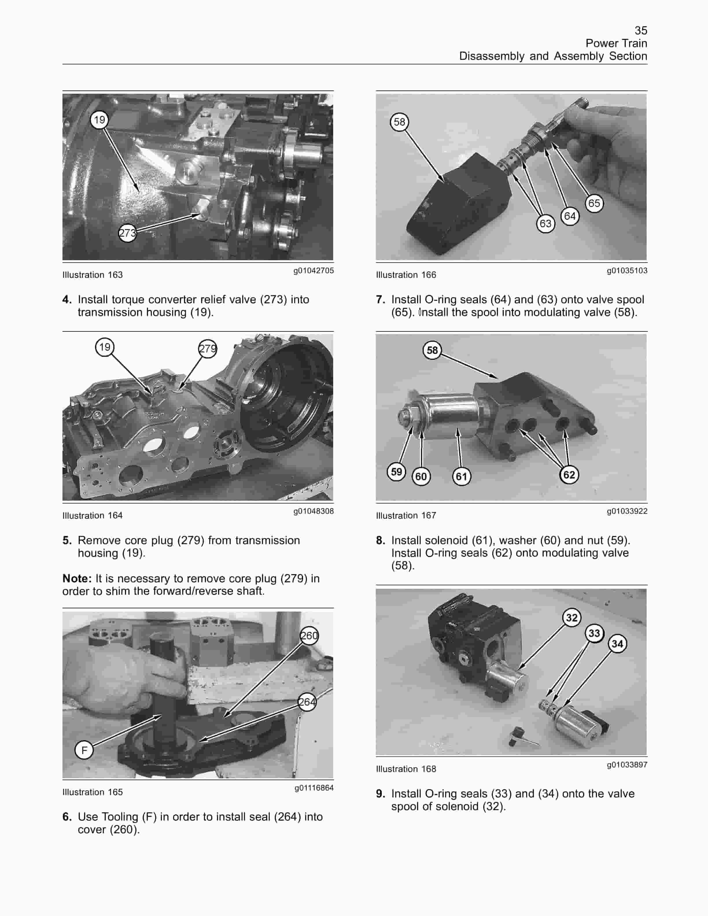 Caterpillar TH336, TH337, TH406, TH407, TH414, TH514, TH417 Disassembly And Assembly Manual 31200563-2