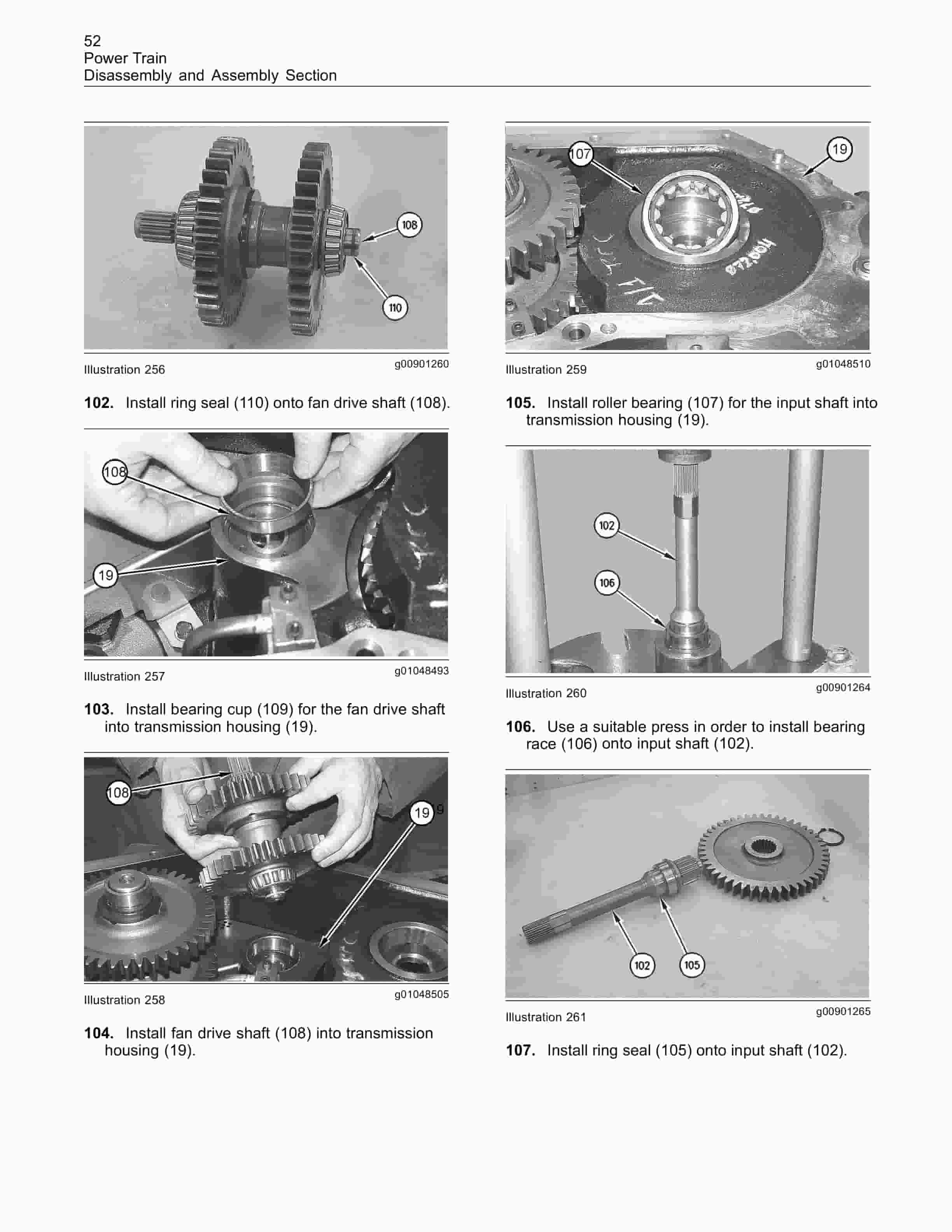 Caterpillar TH336, TH337, TH406, TH407, TH414, TH514, TH417 Disassembly And Assembly Manual 31200563-4