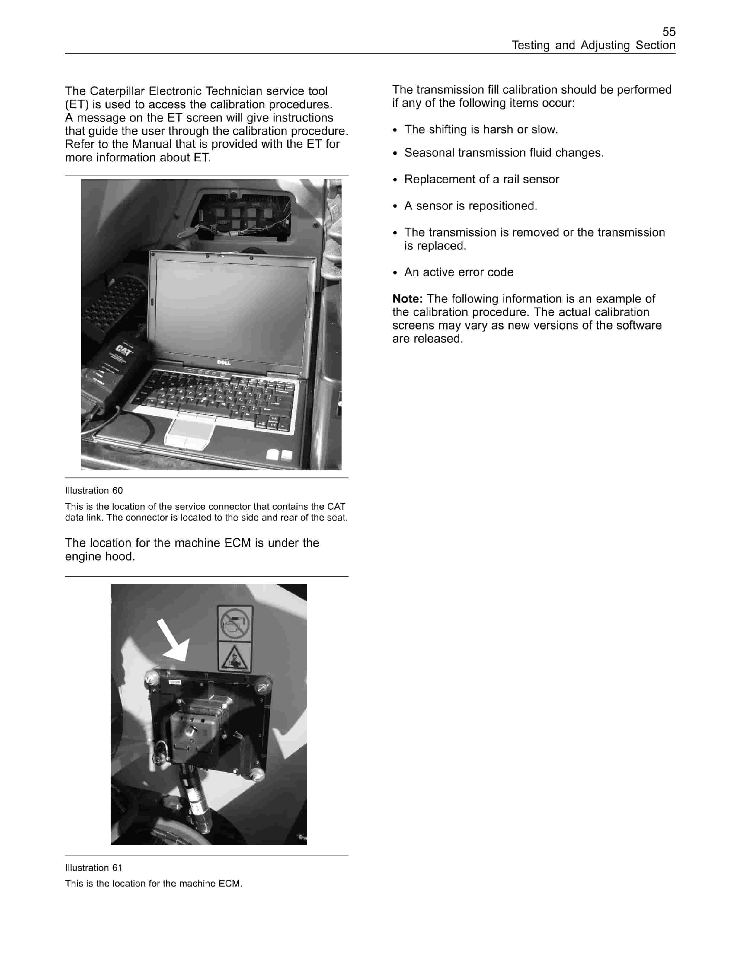 Caterpillar TH336, TH337, TH406, TH407, TH414, TH514, TH417 Operation Manual 31200562-4