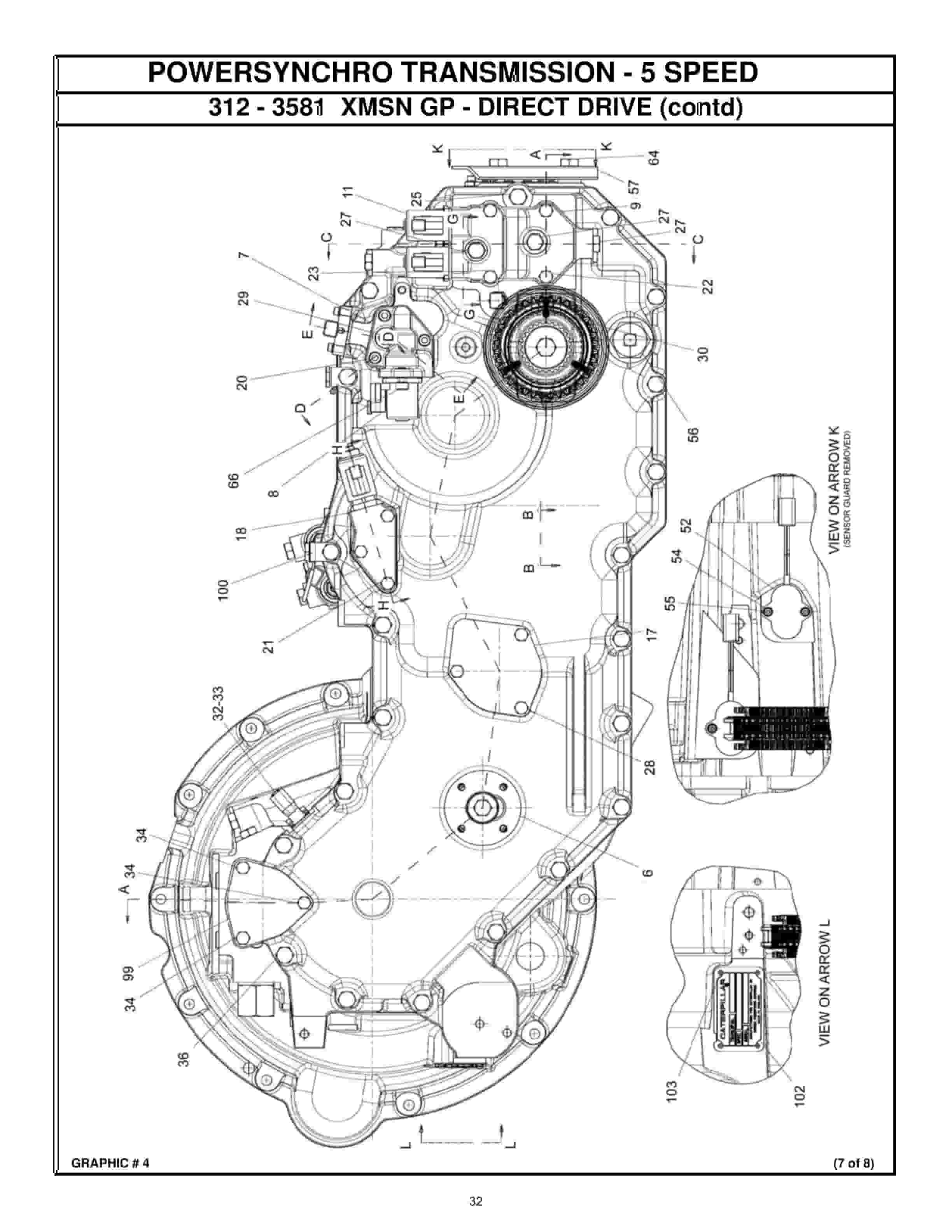 Caterpillar TH336, TH337, TH406, TH407, TH414, TH514, TH417 Parts Manual 31200493-4