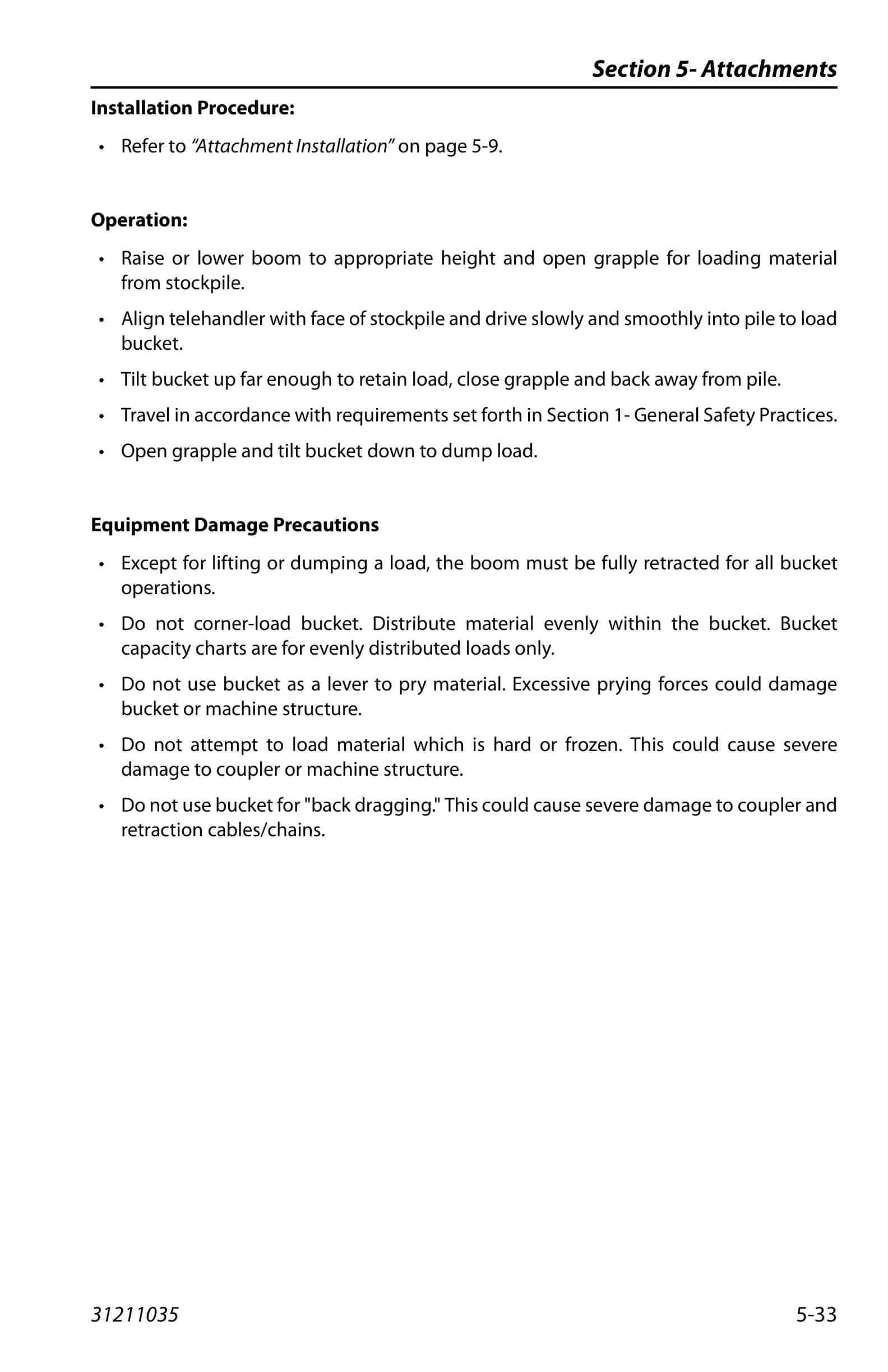 Caterpillar TL642D, TL943D, TL1055D, TL1255D Operation And Maintenance Manual 31211035 3 Caterpillar TL642D, TL943D, TL1055D, TL1255D Operation And Maintenance Manual 31211035 - Image 3