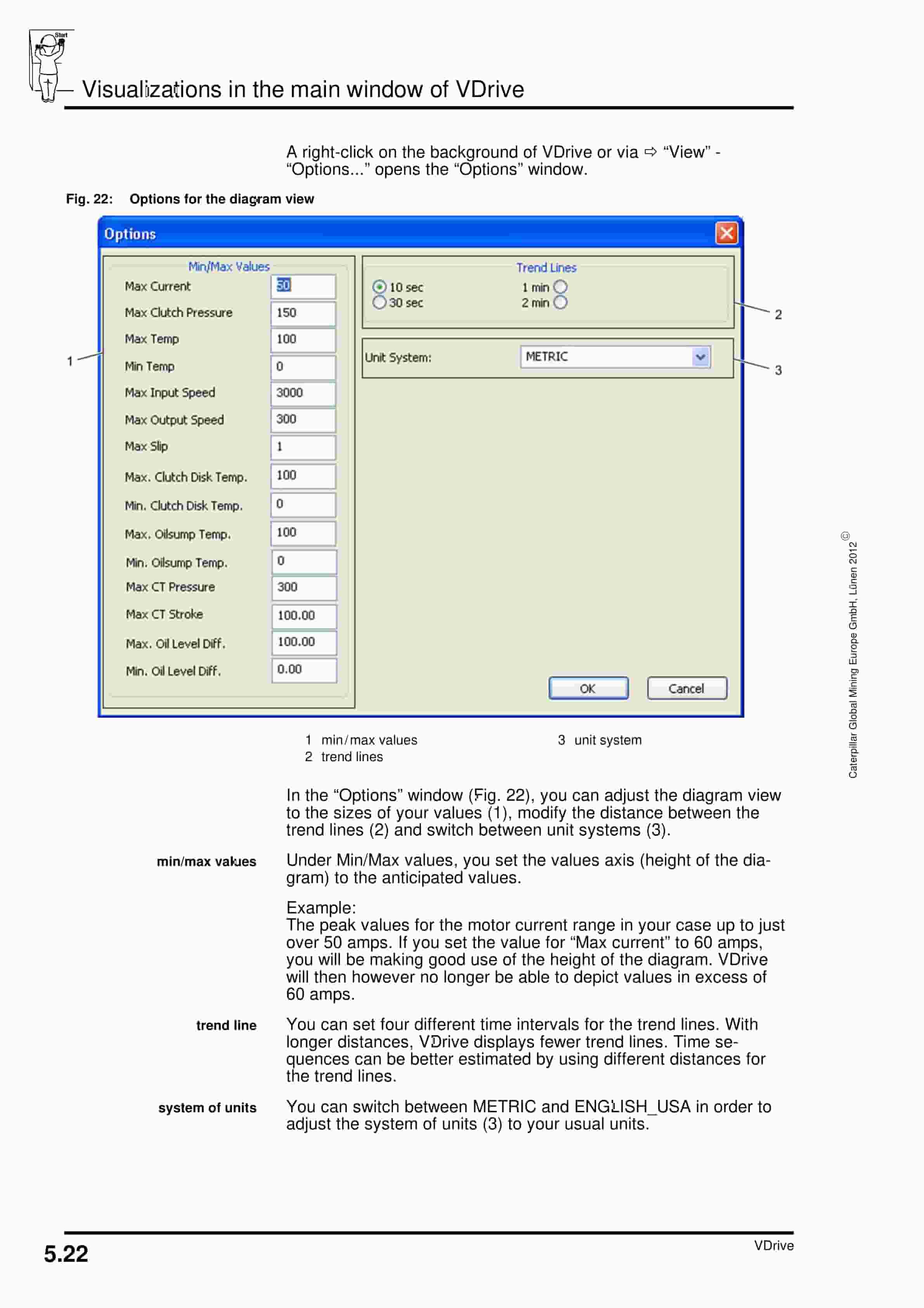 Caterpillar VDrive - Visualization Of The CST Gearbox Ver 10.76 Operating Manual 1999 001 012 BA 00 3 Caterpillar VDrive - Visualization Of The CST Gearbox Ver 10.76 Operating Manual 1999 001 012 BA 00-3