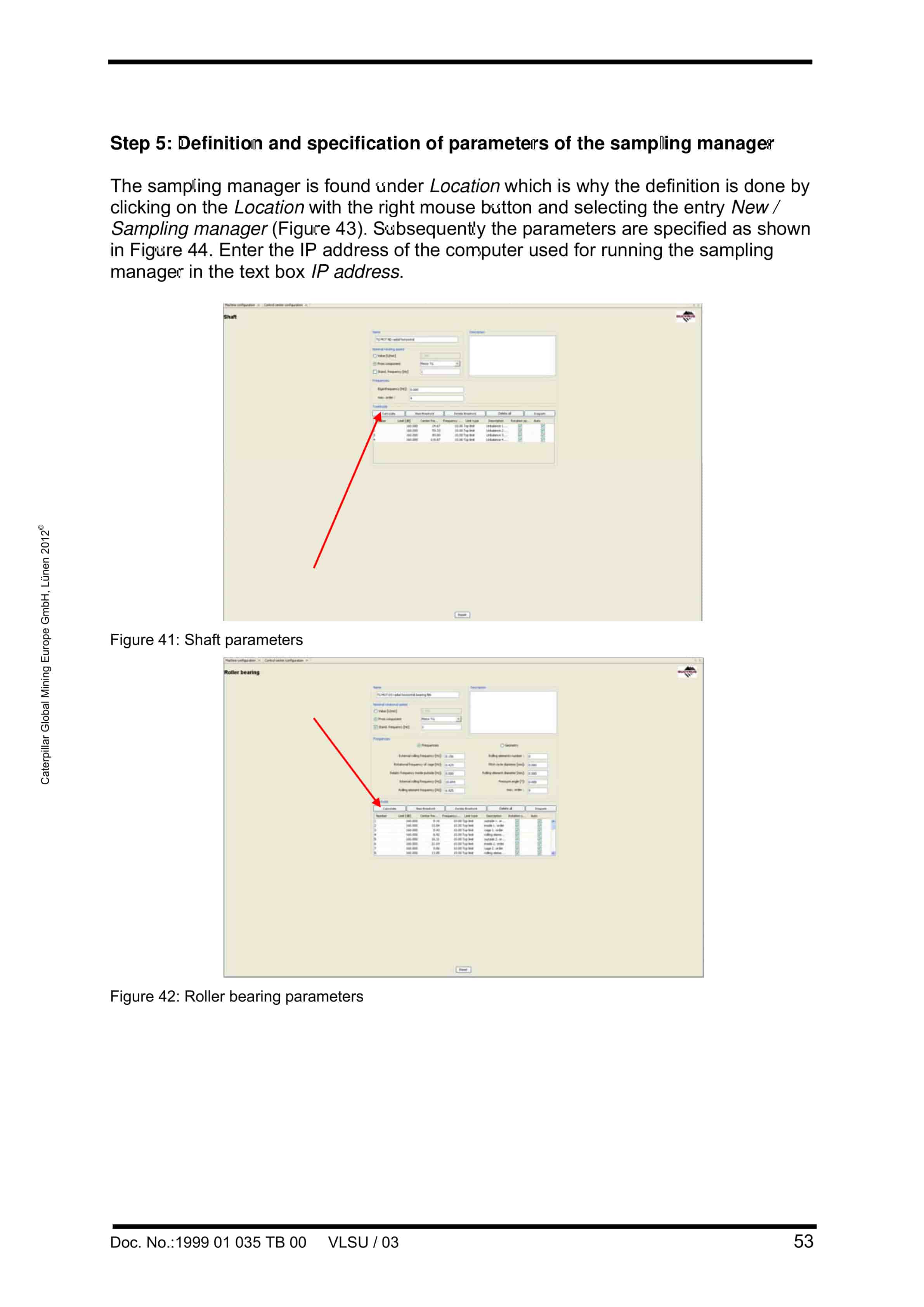 Caterpillar VibraGuard - Condition Monitoring Of Underground Mining Machines Operating Manual 1999 001 035 TB 00-4
