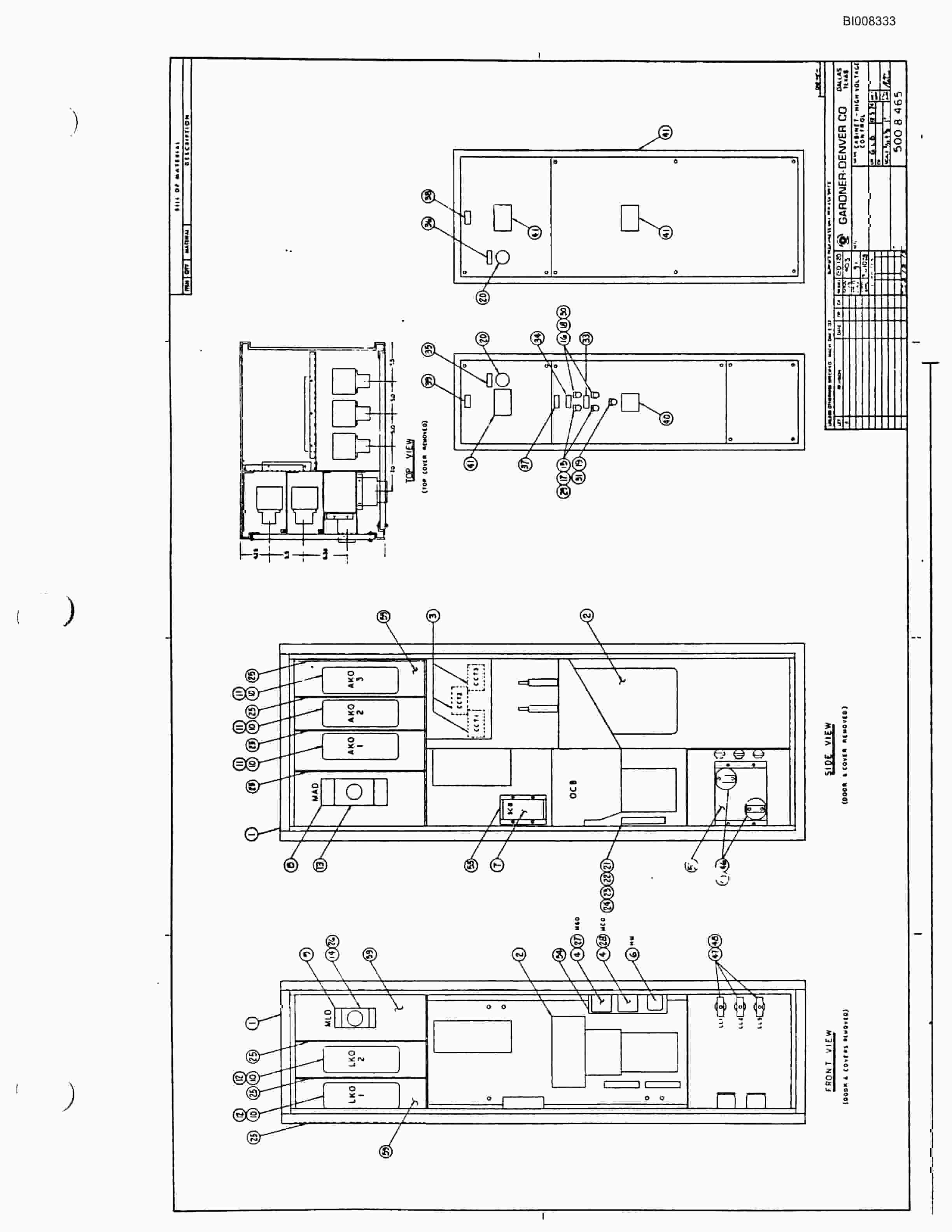 Bucyrus 1028, 1029, 1030, 1031, 1032 Electrical Technical Manual BI008333-2