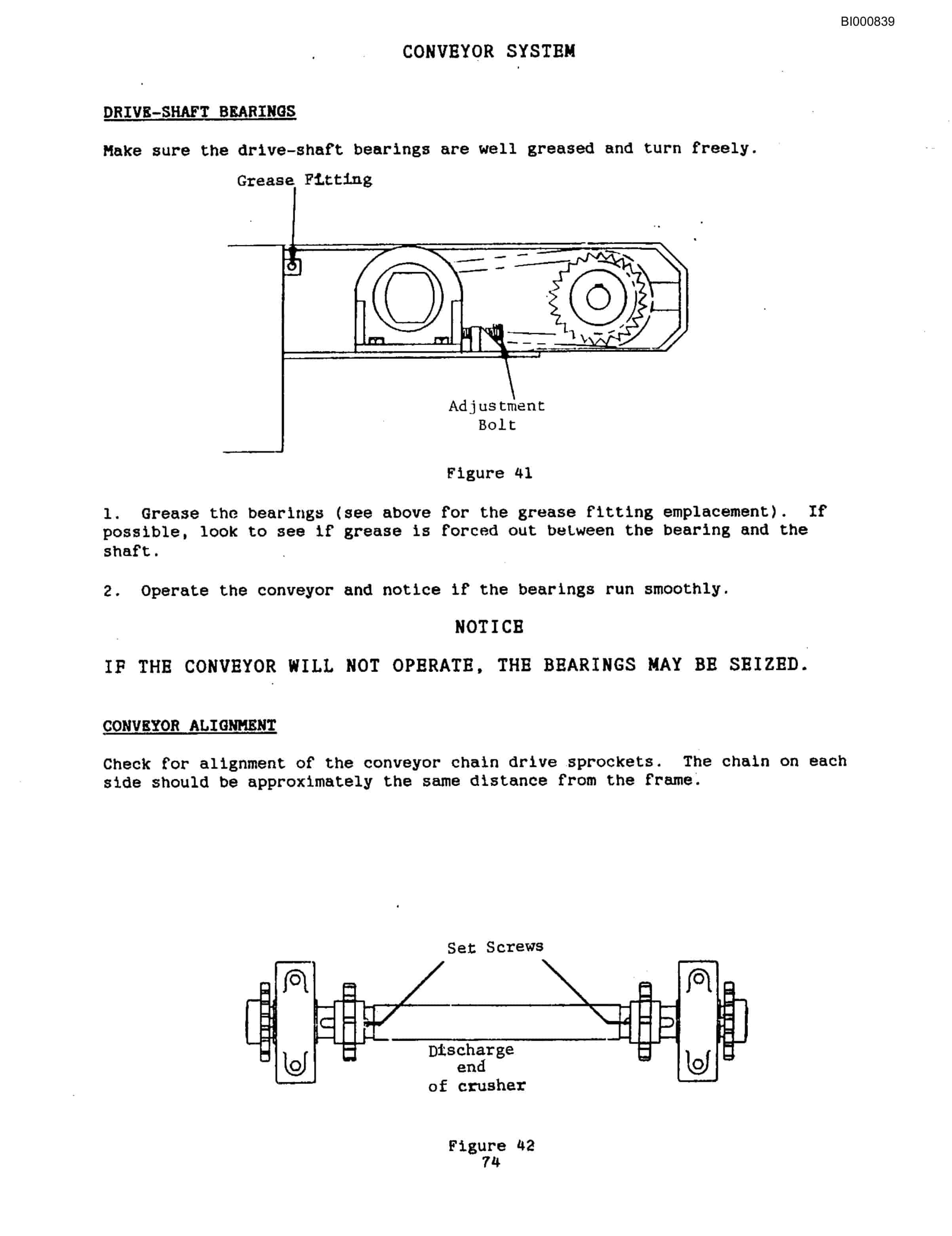 Bucyrus 1030 China Technical Manual BI000839-4