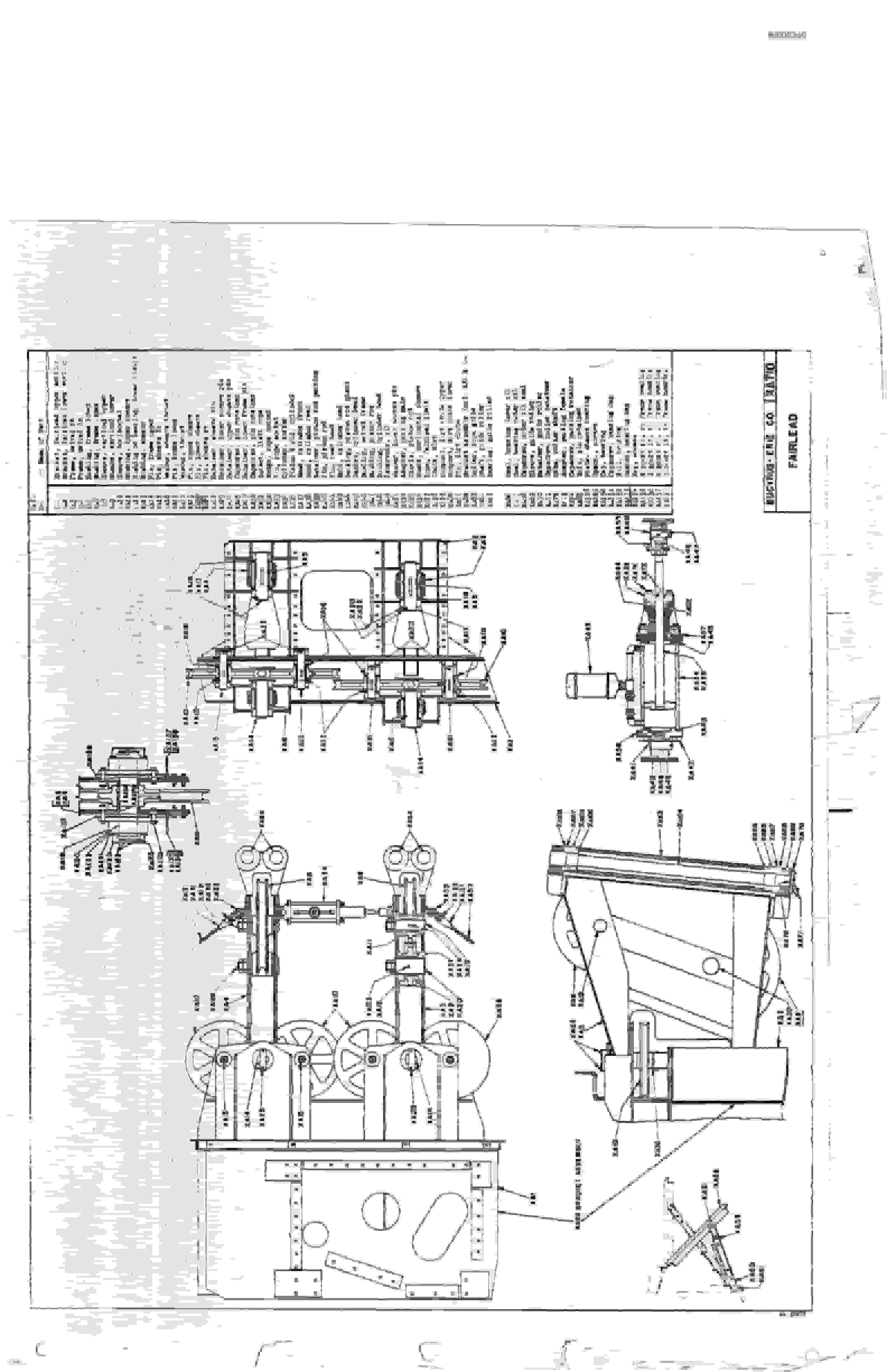 Bucyrus 1250W Parts Catalog BI005349-5