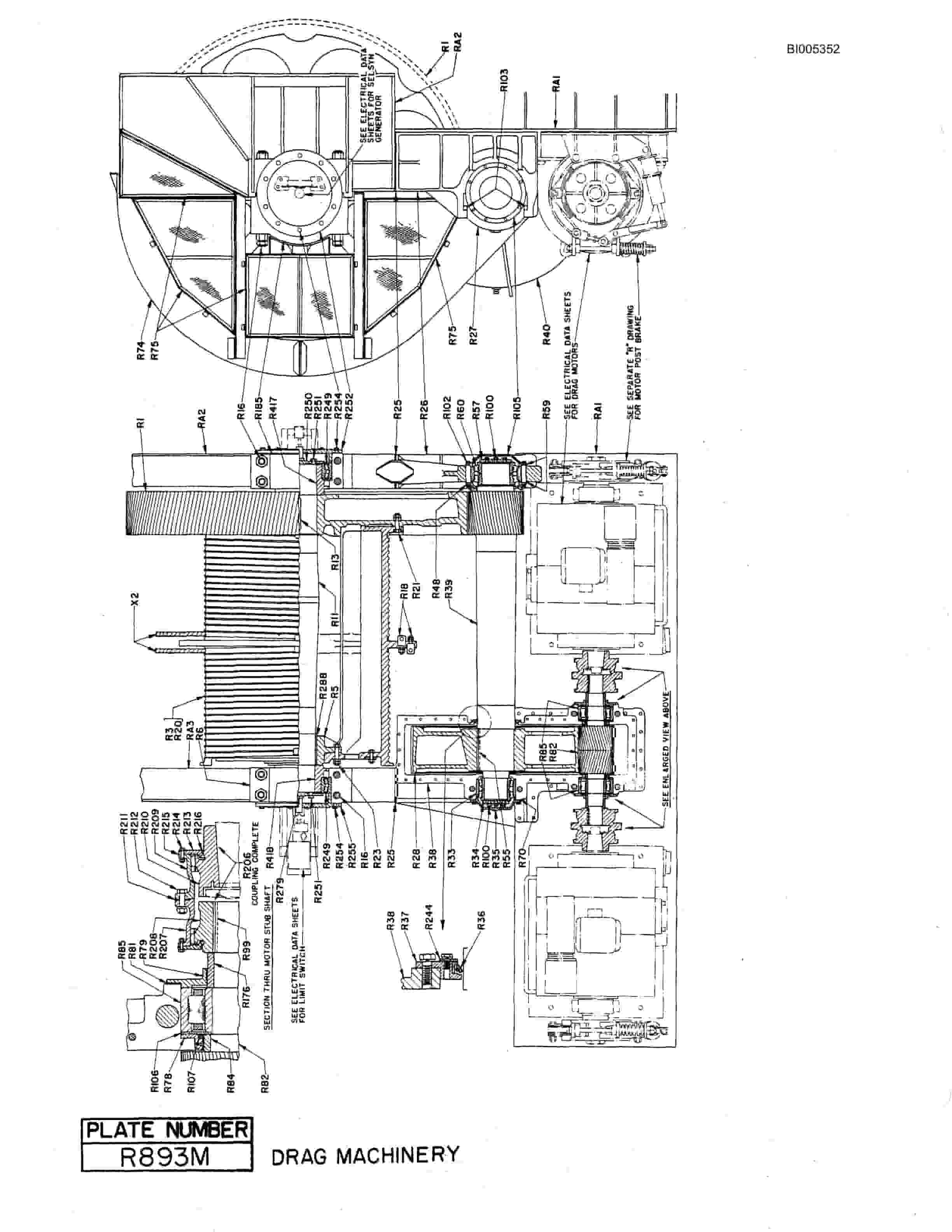 Bucyrus 1260W Parts Catalog BI005352-2