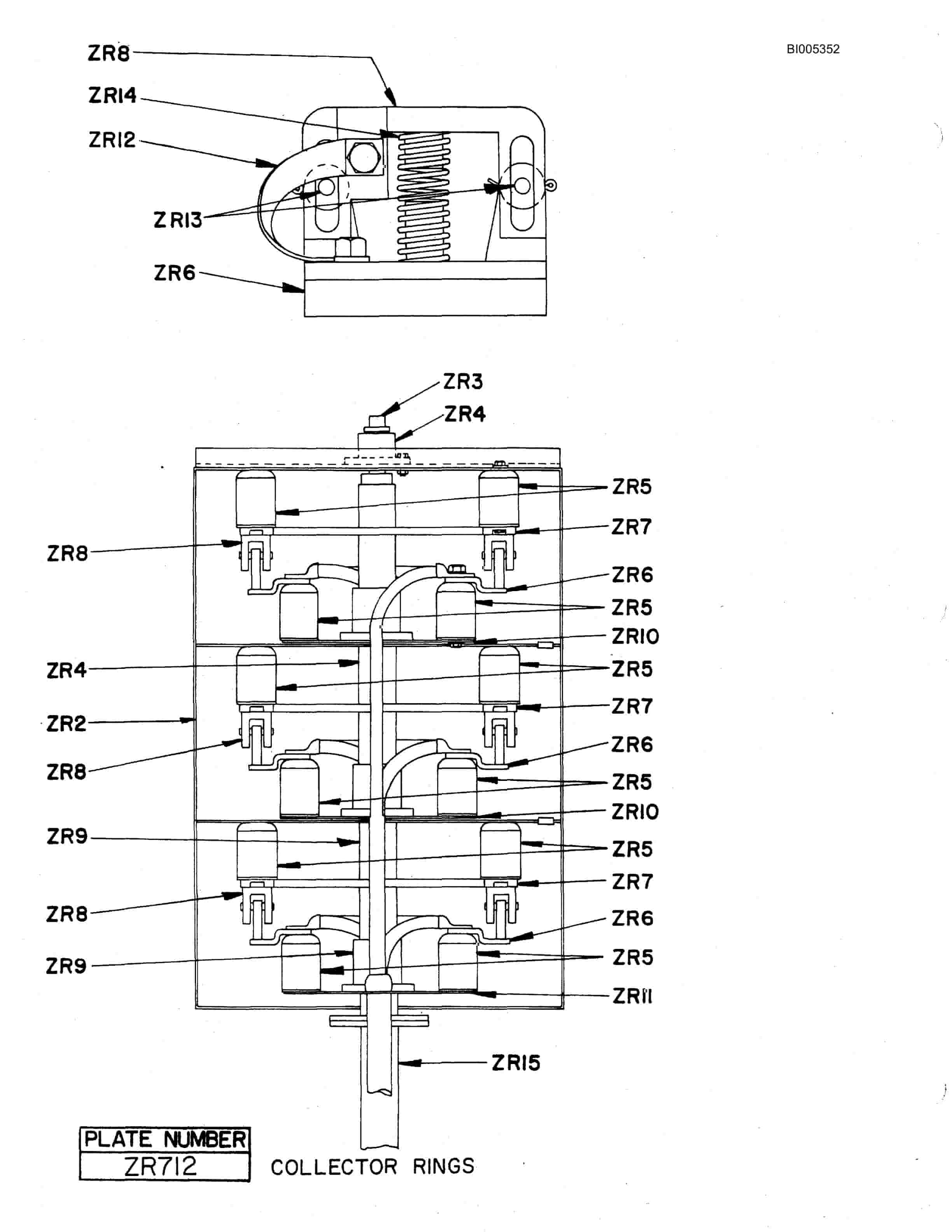Bucyrus 1260W Parts Catalog BI005352-4