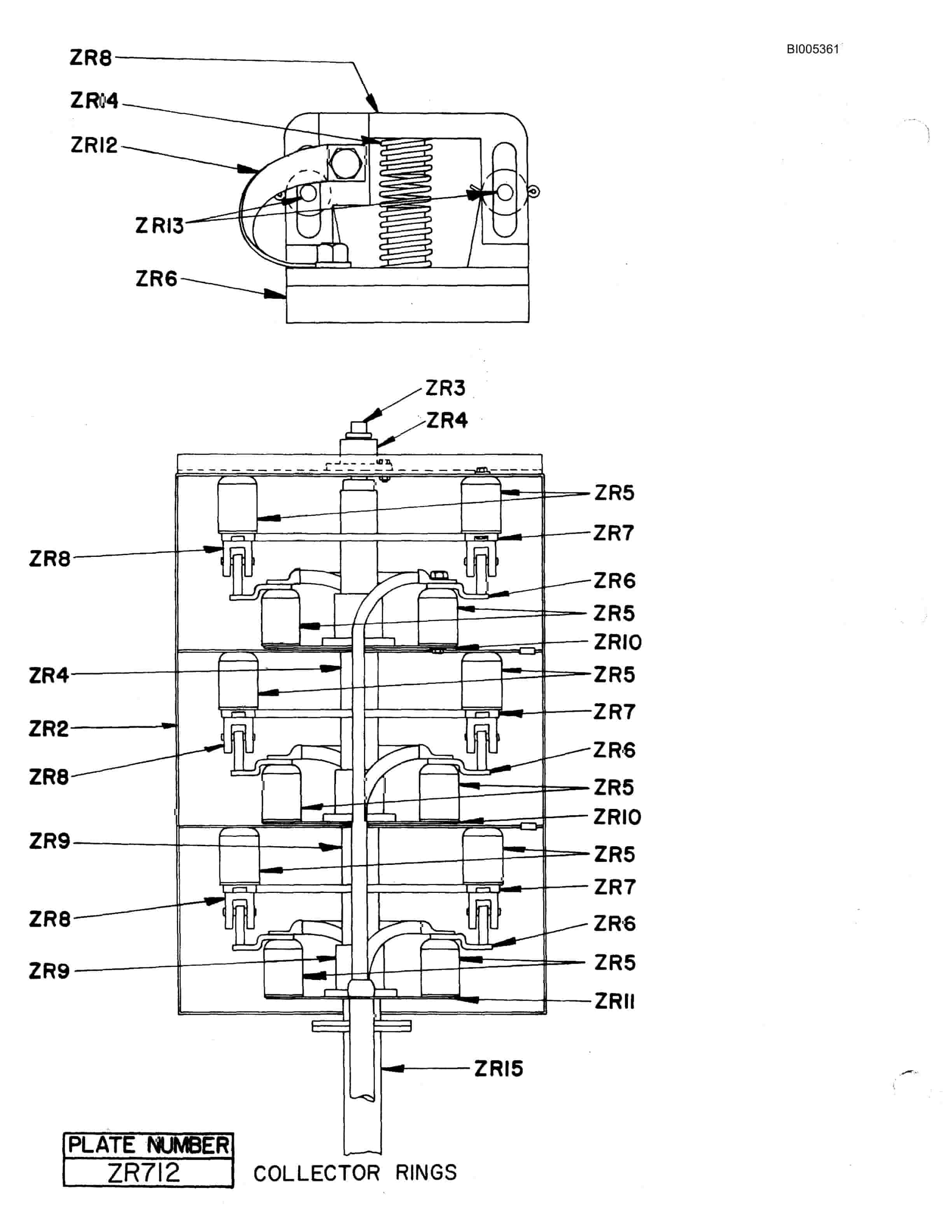 Bucyrus 1300W Parts Catalog BI005361-5