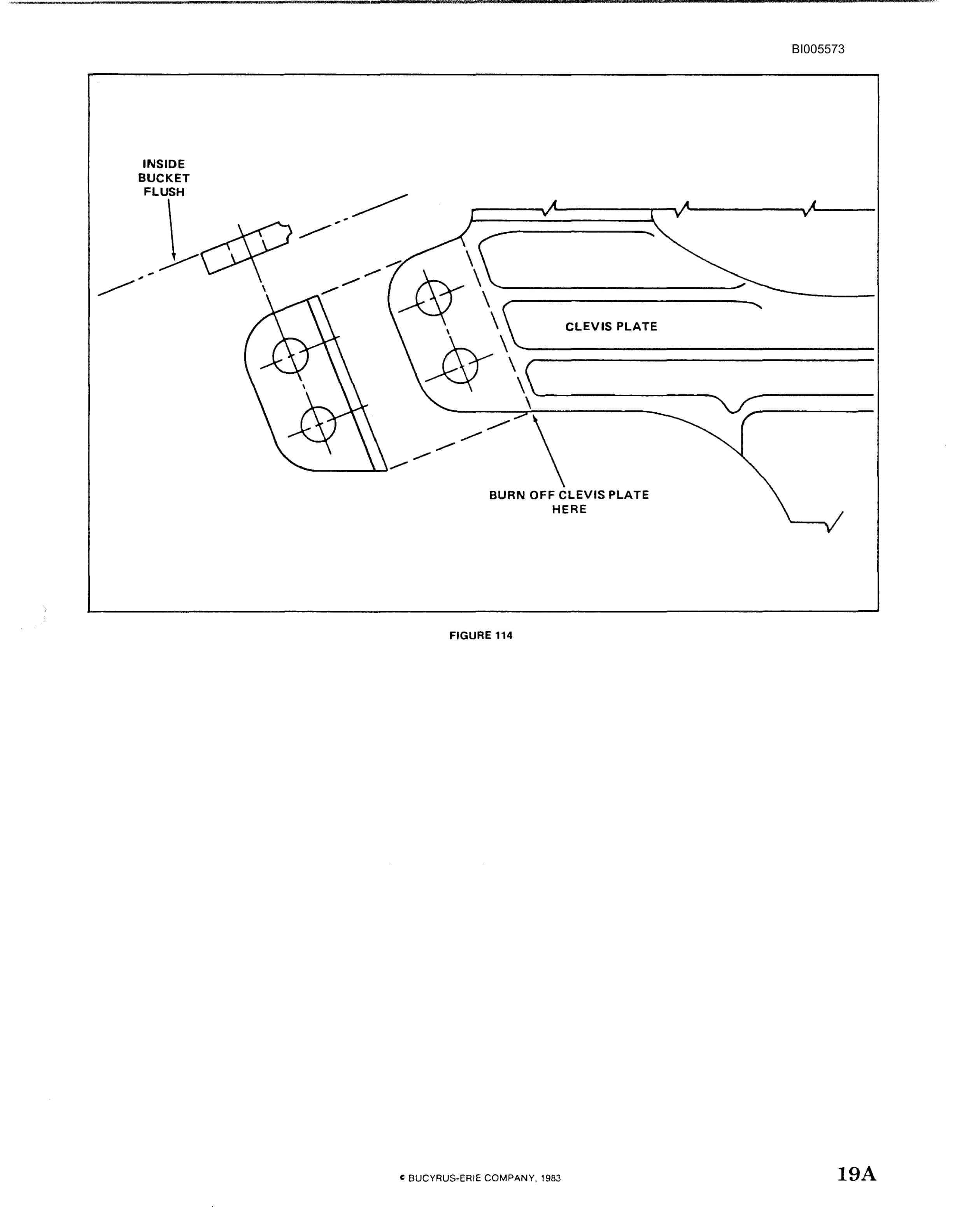 Bucyrus 1370W Walking Dragline Technical Manual BI005573-5