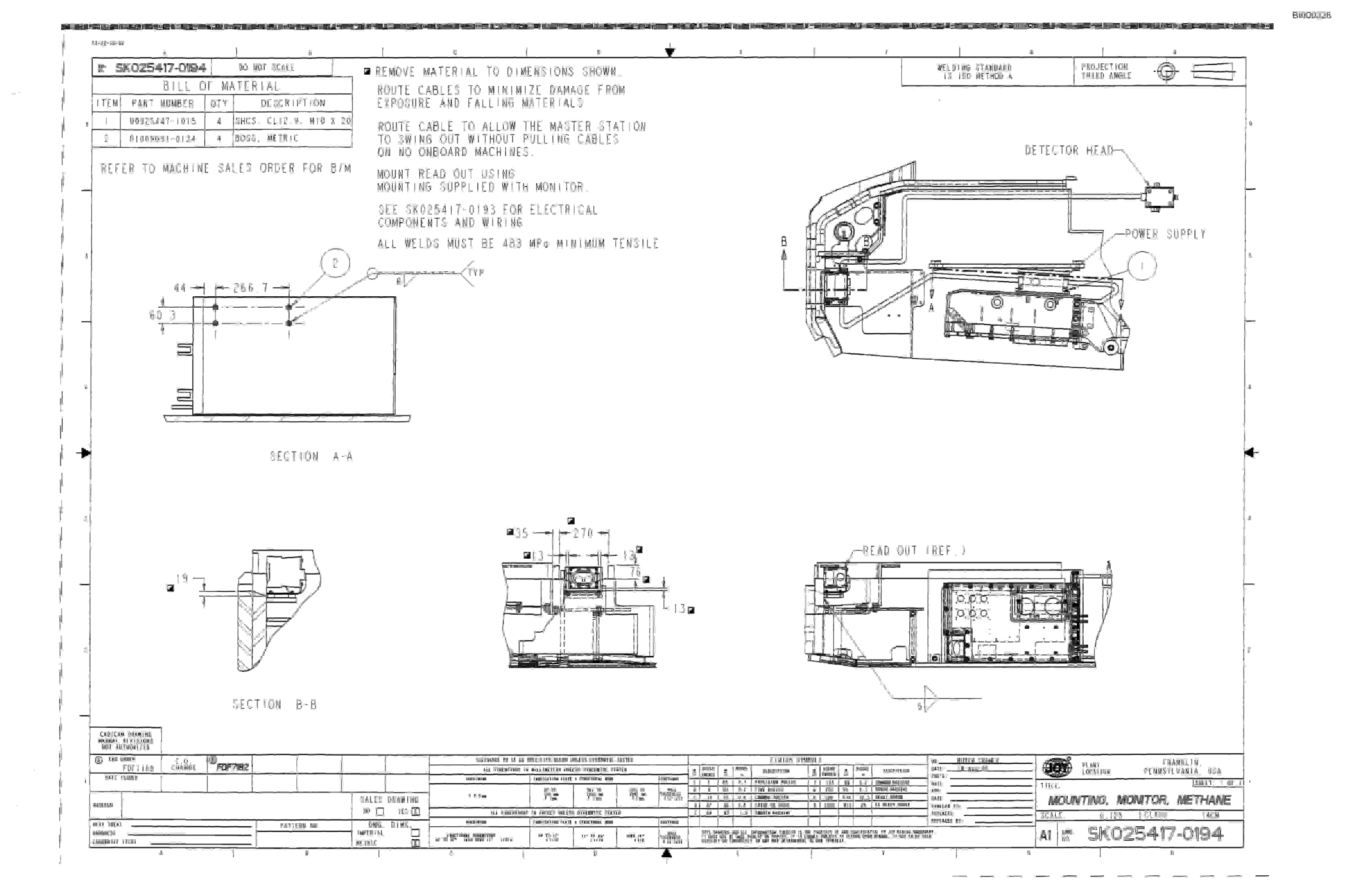 Bucyrus 14CM09-11AAX Parts Catalog BI000328-4
