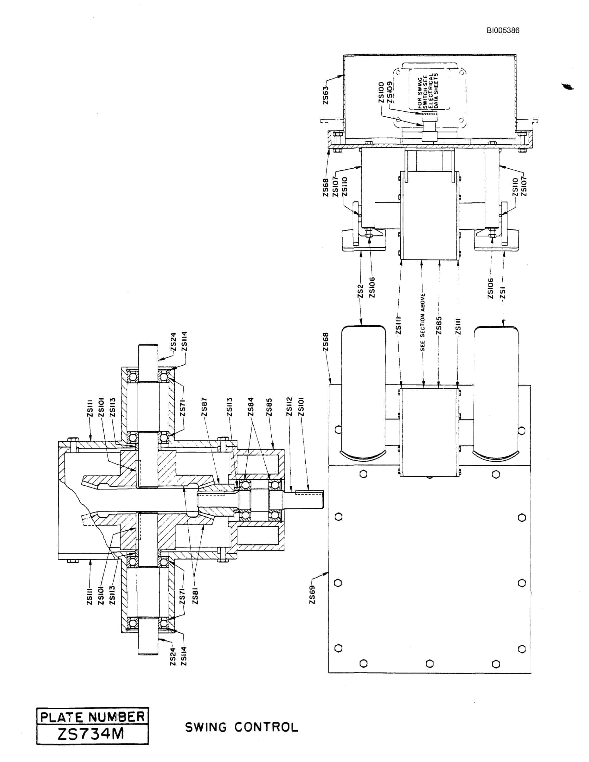 Bucyrus 1500W Parts Catalog BI005386-4