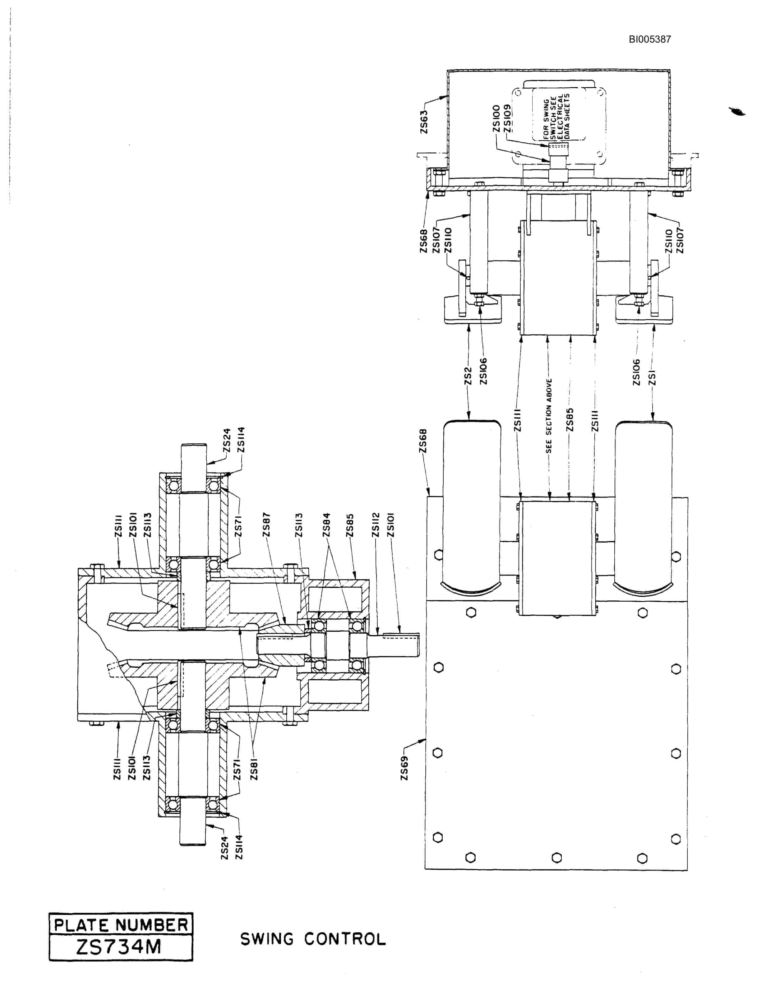 Bucyrus 1500W Parts Catalog BI005387-4