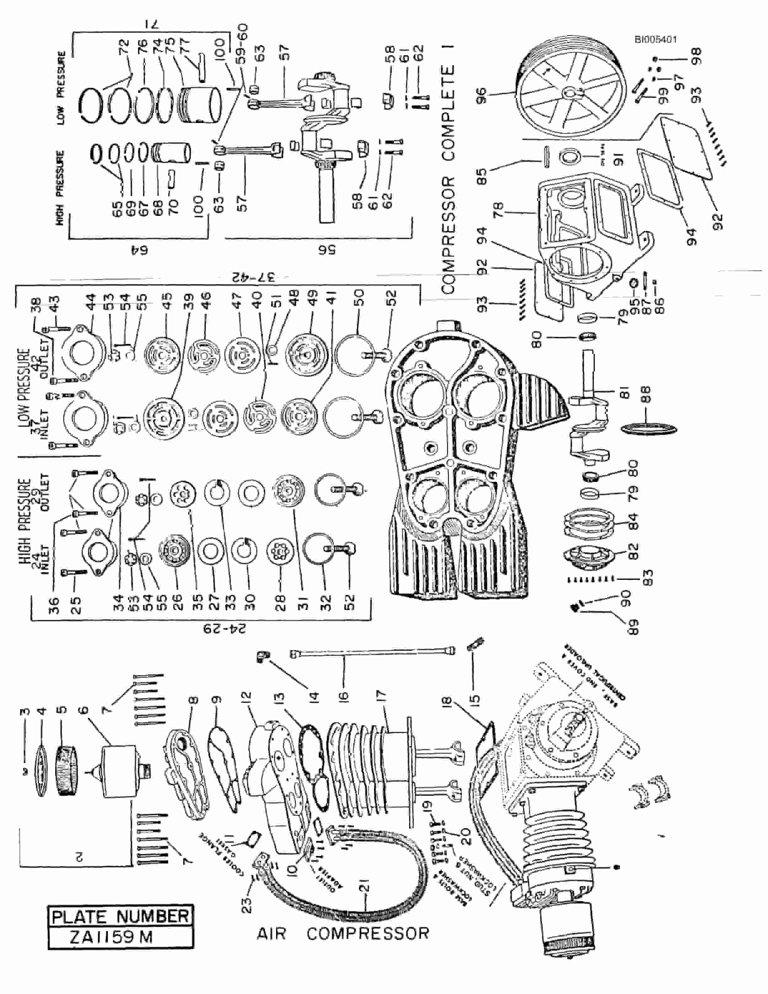 Bucyrus 1570W Dragline Technical Manual BI005401-2